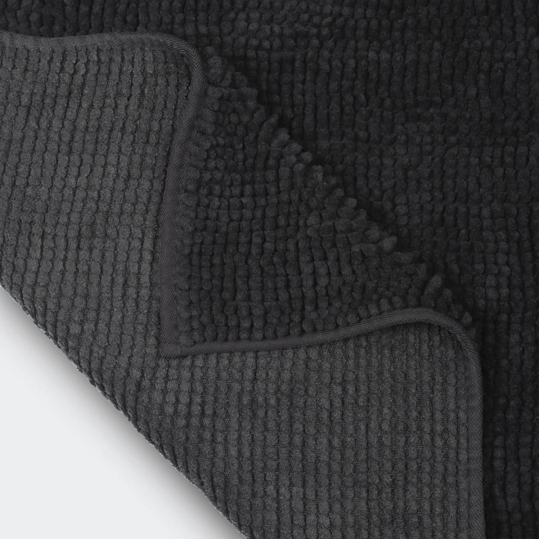 Soft Toggle Bath Mat Black Kmart