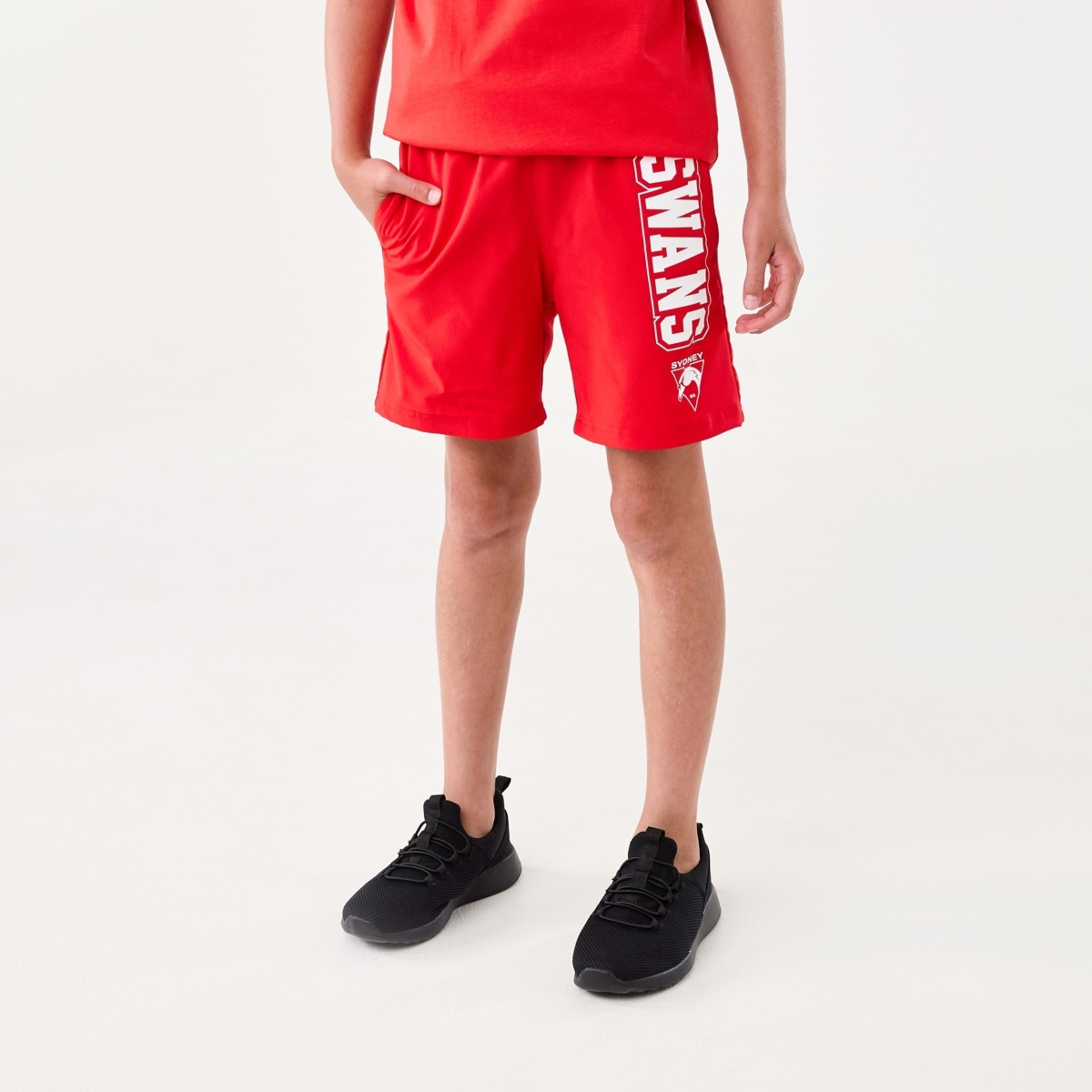 1 AFL Kids Shorts Swans, 1 of 8