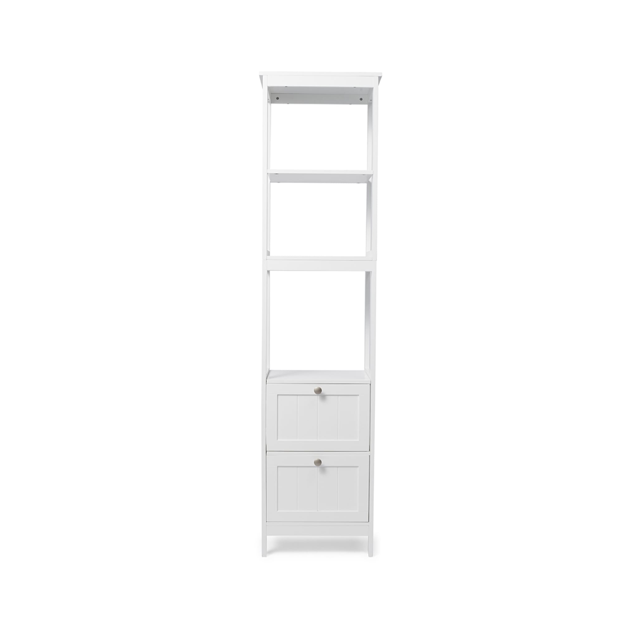 Panelled 5 Tier Shelf Unit Kmart