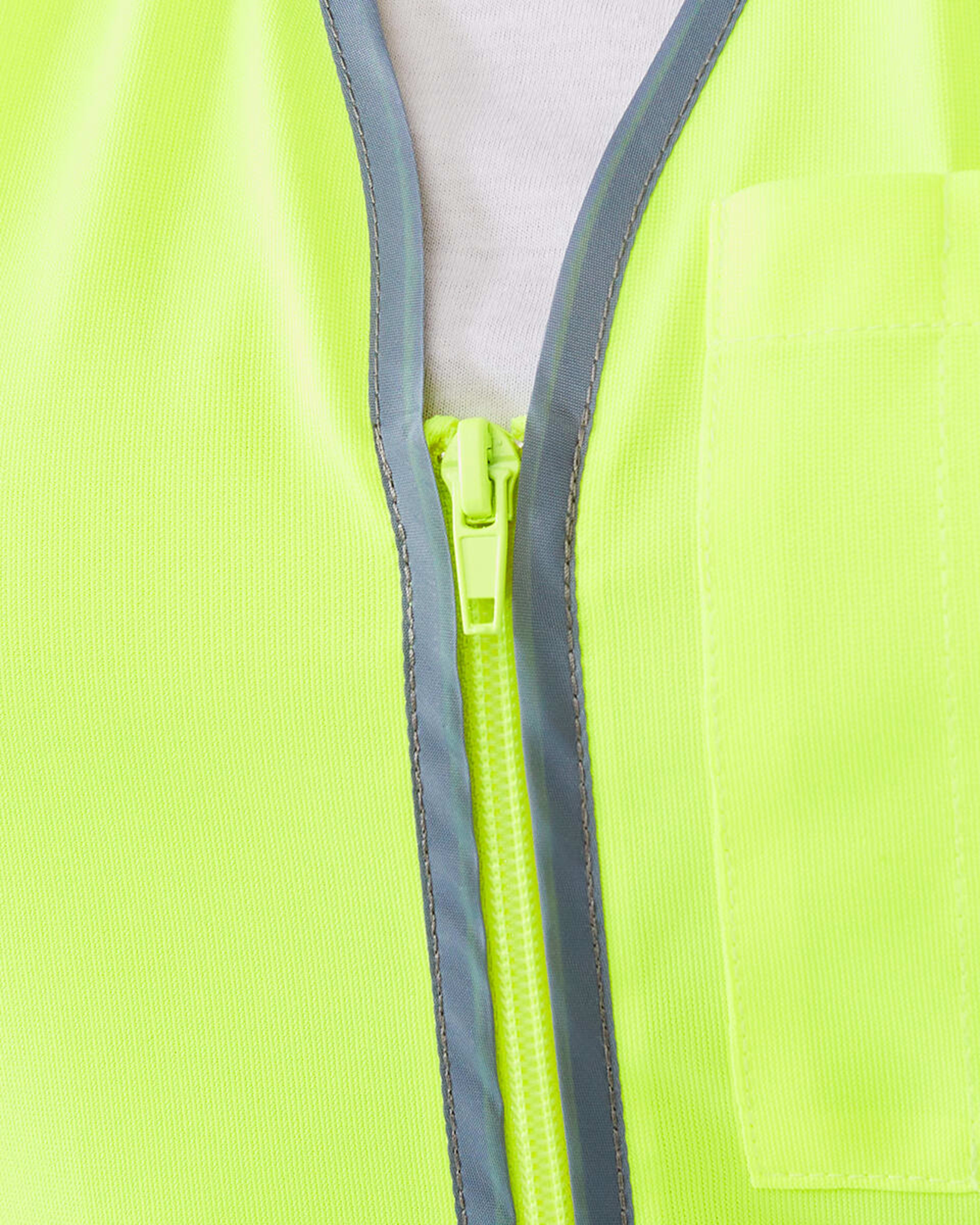 9 Workwear Hi-Visibility Vest FLURO YELLOW, 9 of 10