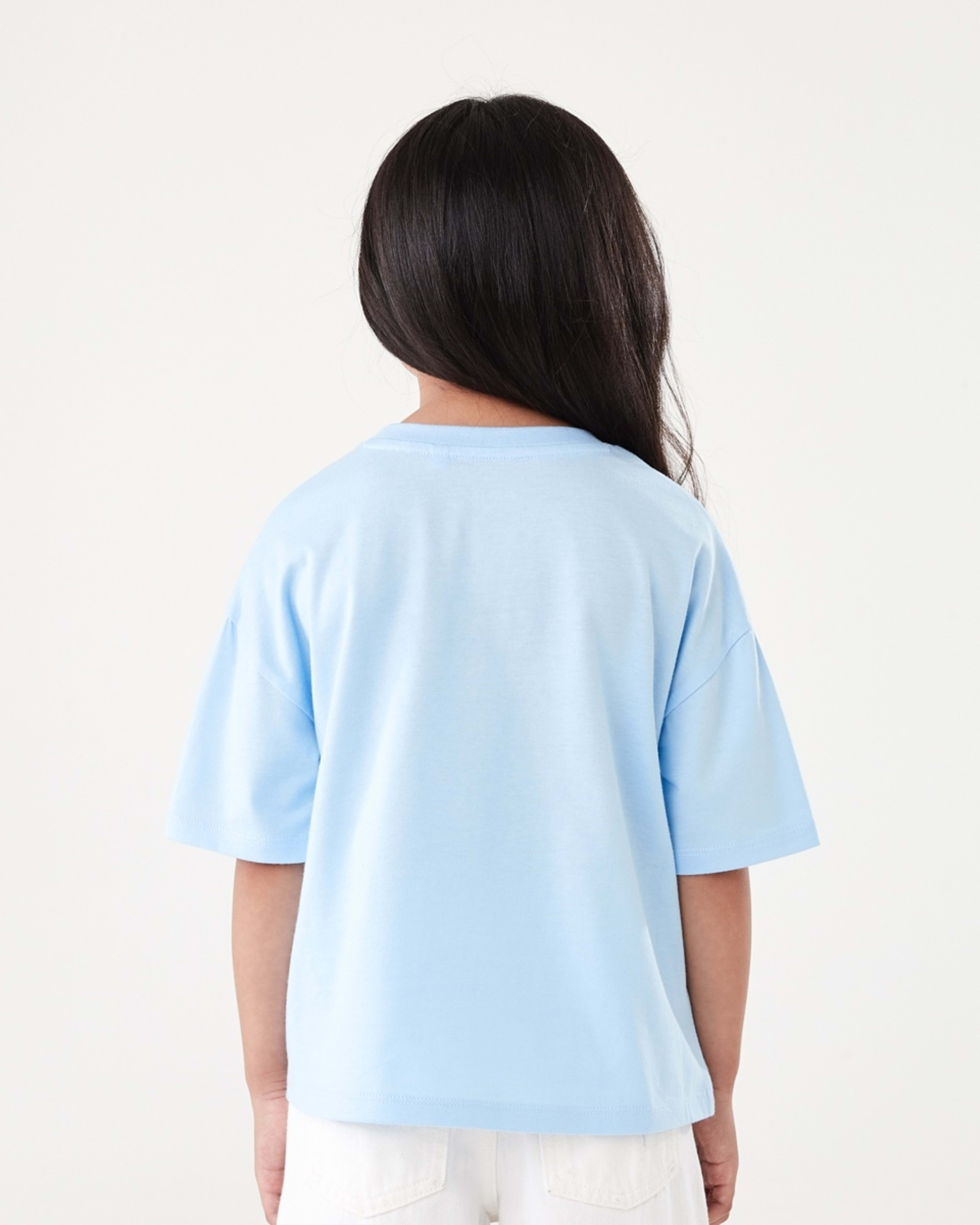 2 Short Sleeve Oversized Applique T-shirt Florals, 2 of 8