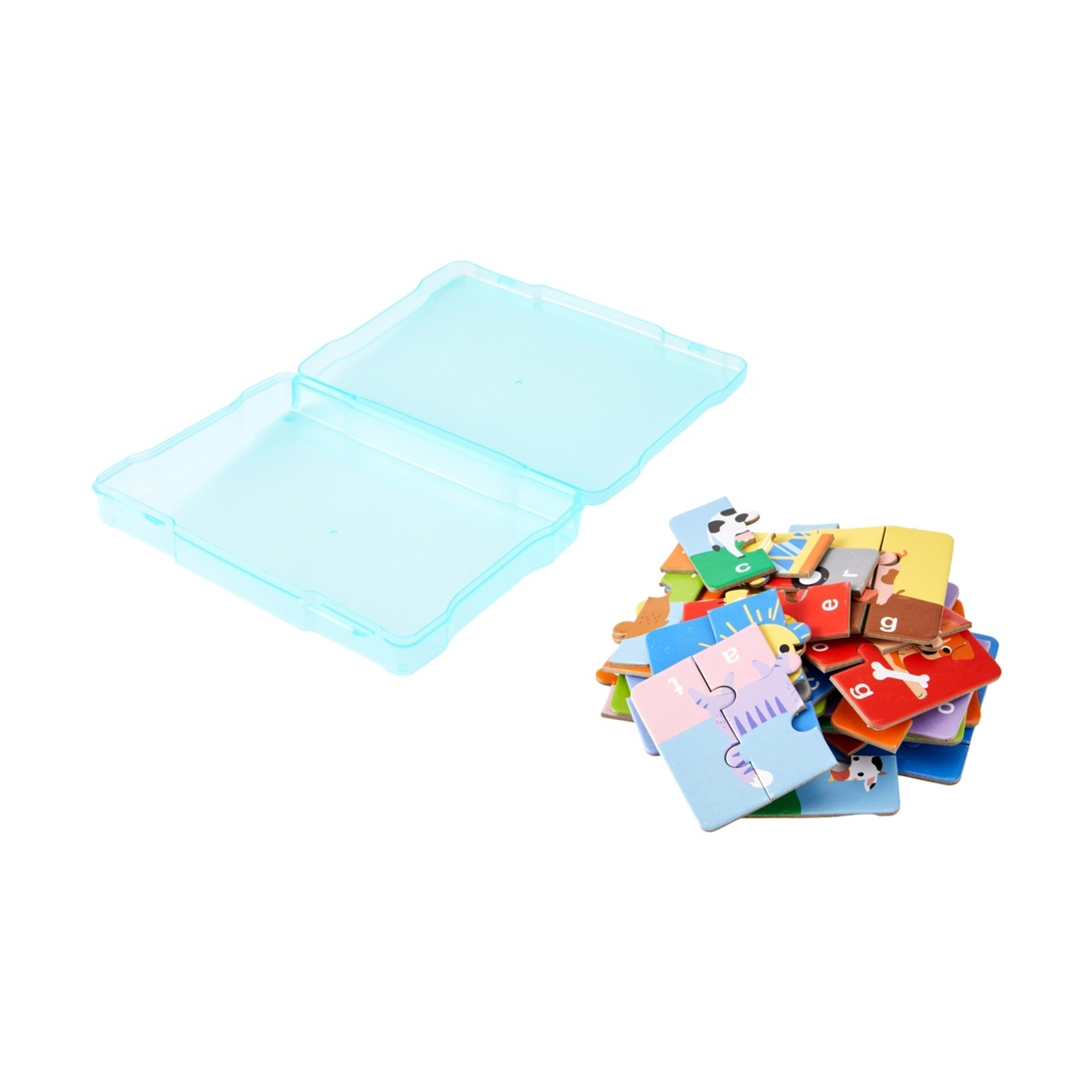 3 52 Piece Spelling Puzzles Matching Game, 3 of 5