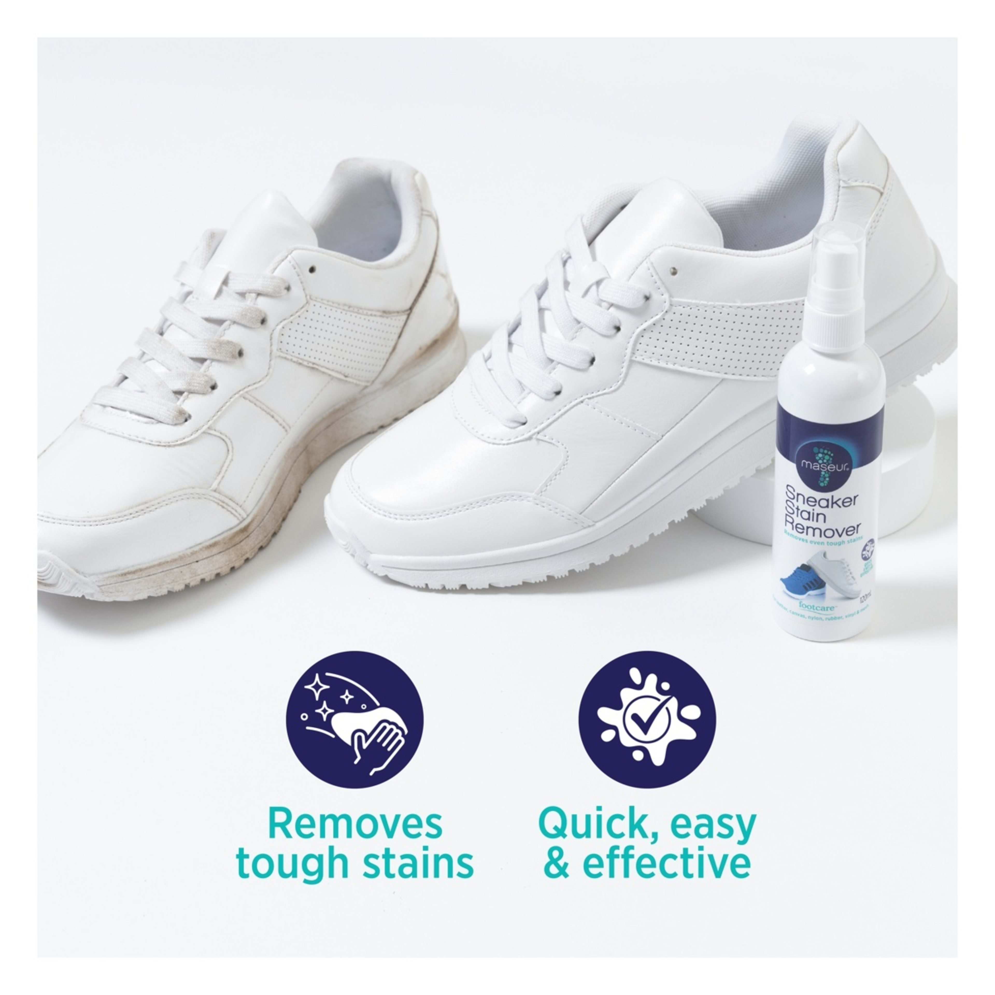 6 Maseur Footcare Sneaker Stain Remover 120ml, 6 of 6