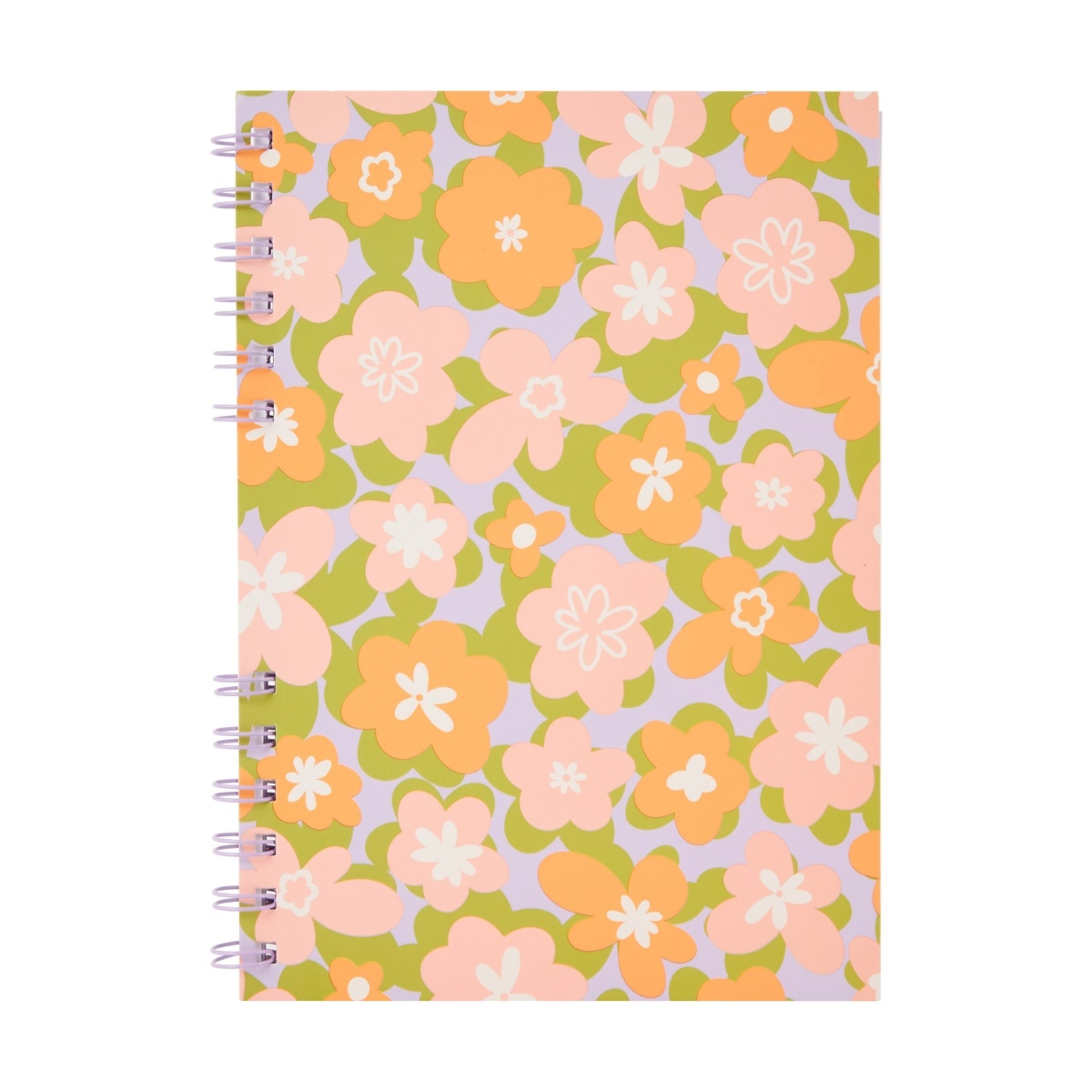 1 A5 Split Notebook - Ditsy