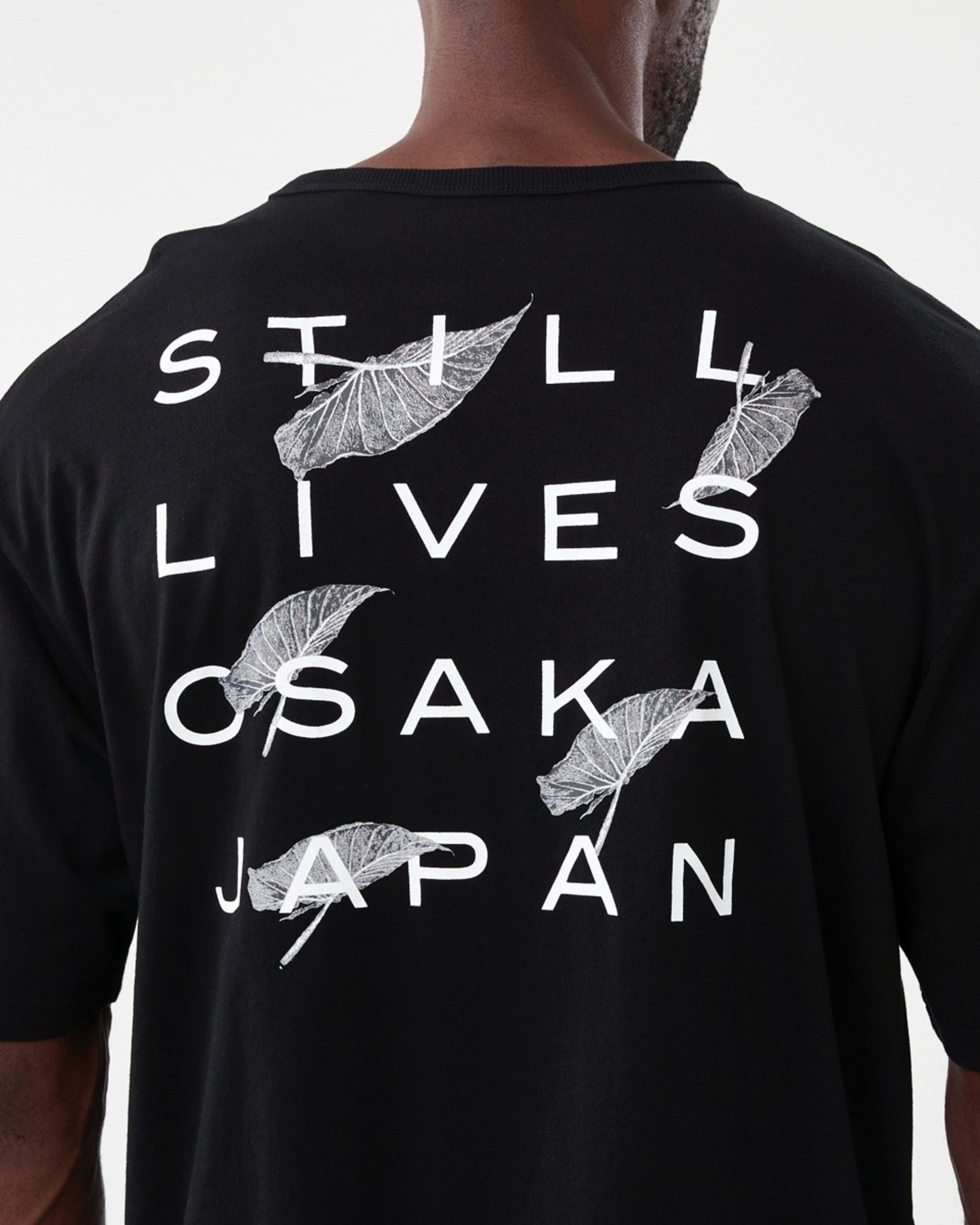 6 Oversized Graphic T-shirt Black, 6 of 6