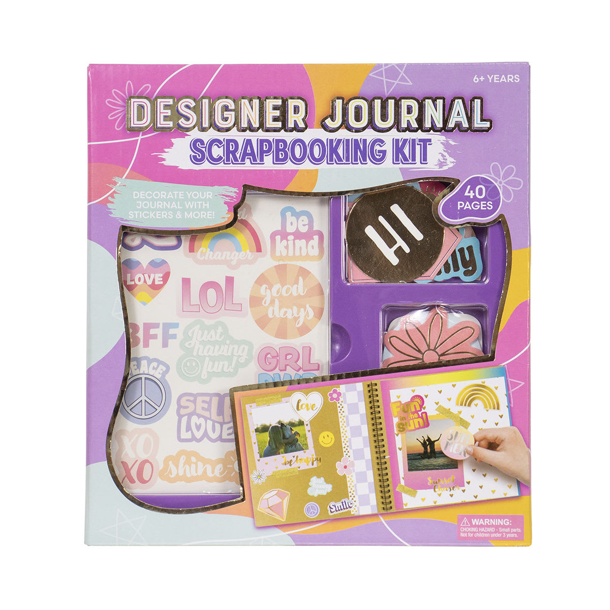 Designer Journal Scrapbooking Kit Kmart