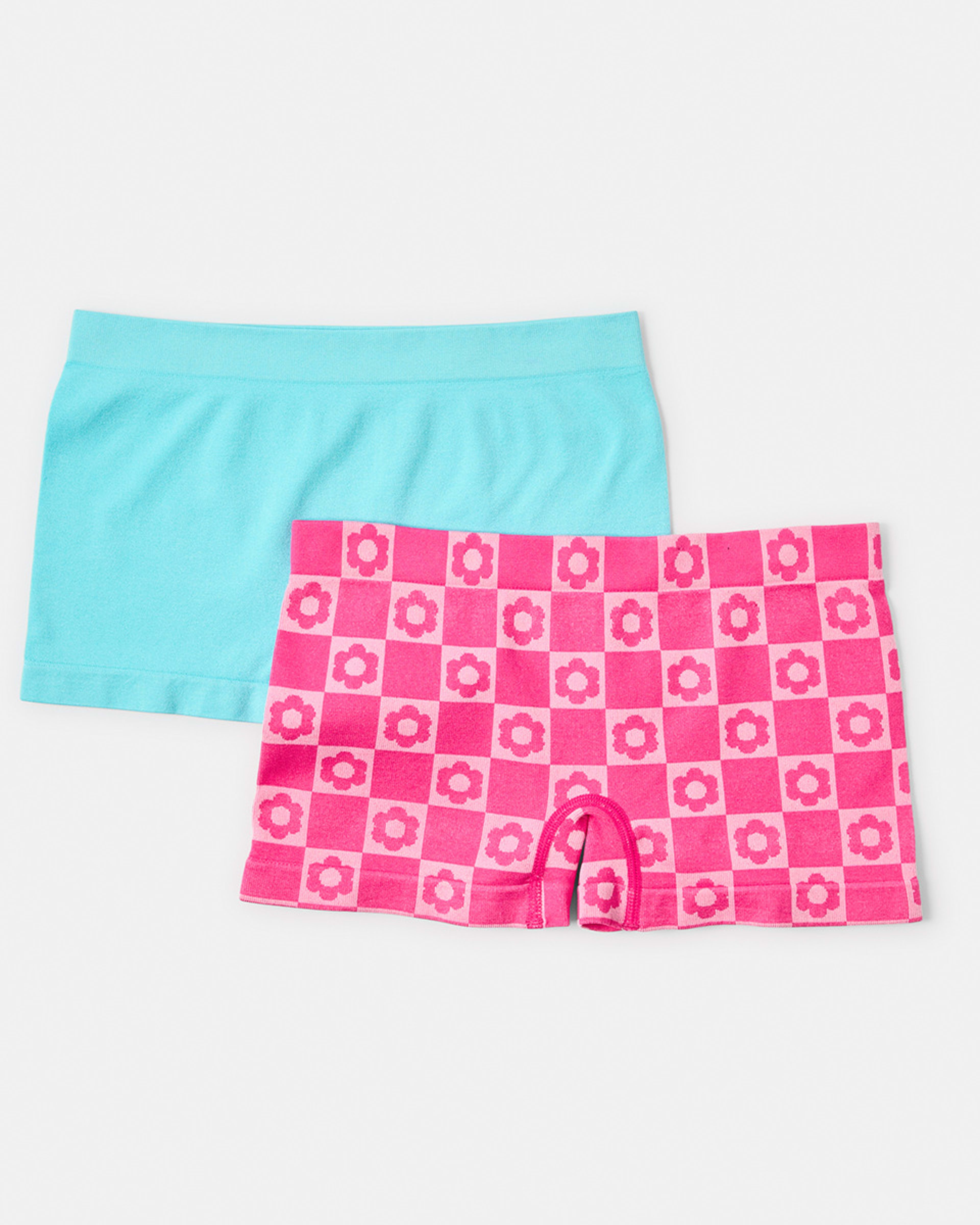 1 2 Pack Seamfree Shorties Daisycheck, 1 of 4