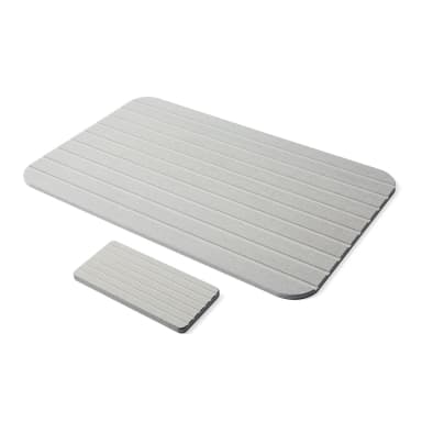 Stone Dry Bath Mat and Tray Set - Kmart
