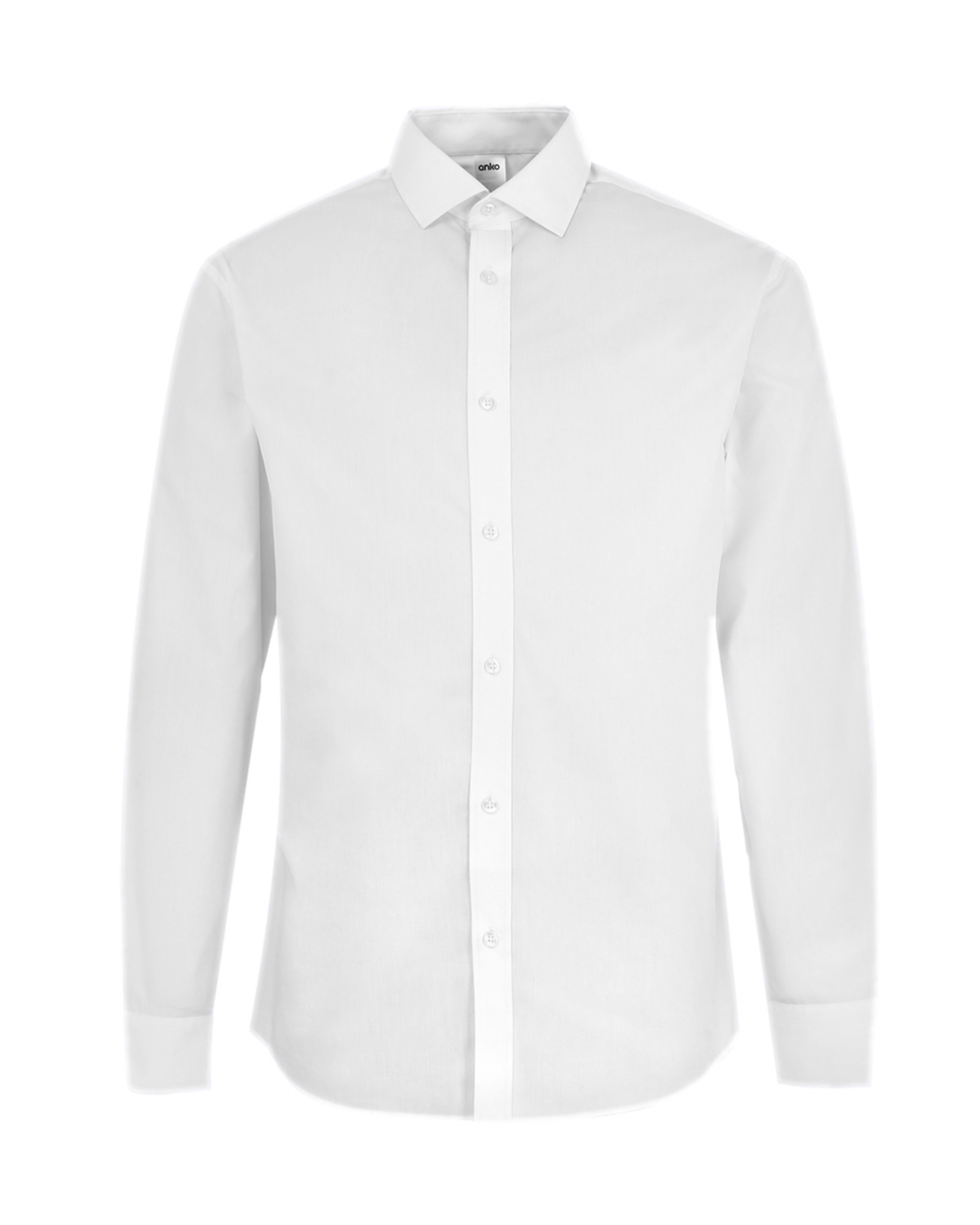 5 Work Long Sleeve Business Shirt WHITE, 5 of 6