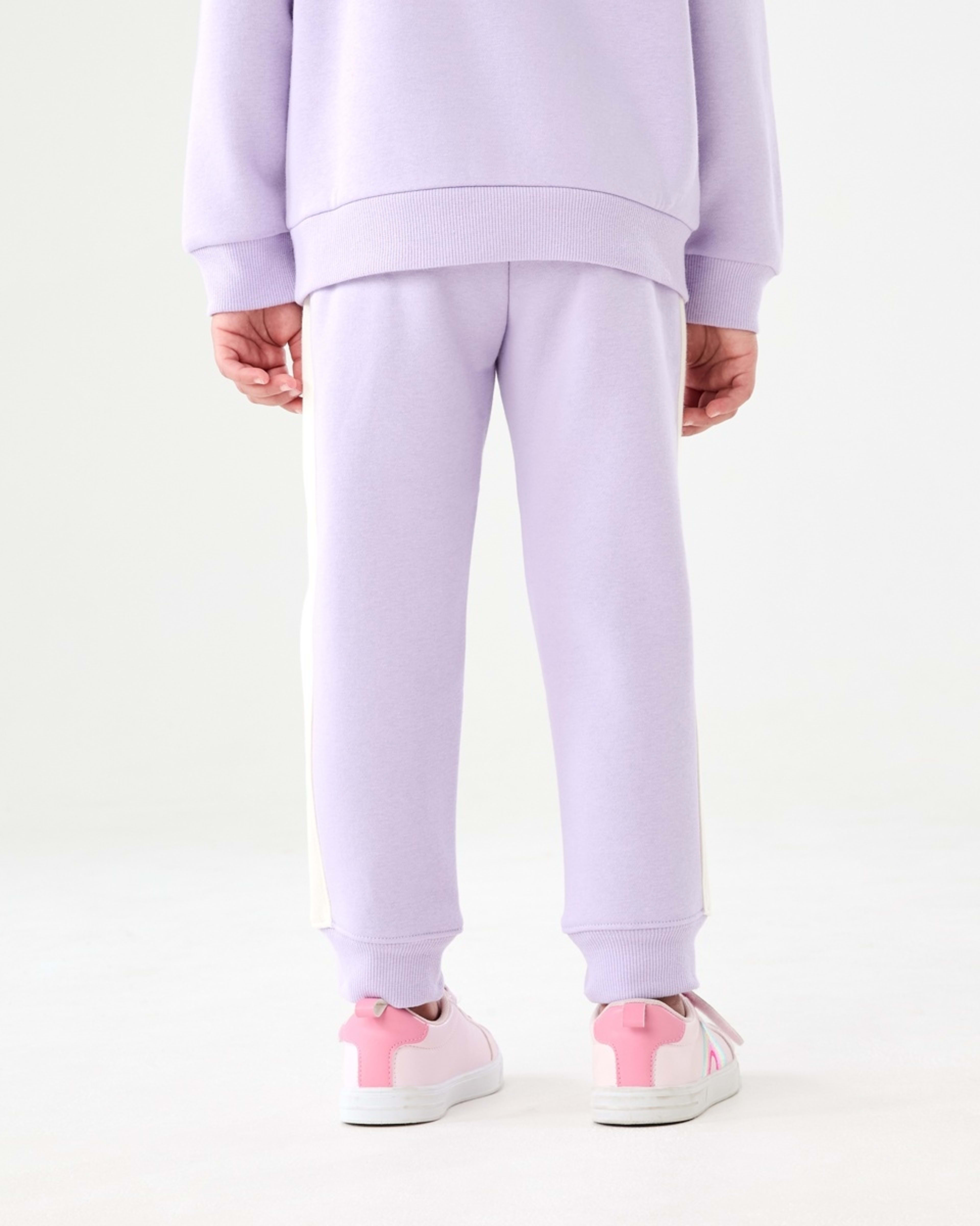 2 Side Panel Trackpants PASTEL LILAC, 2 of 6