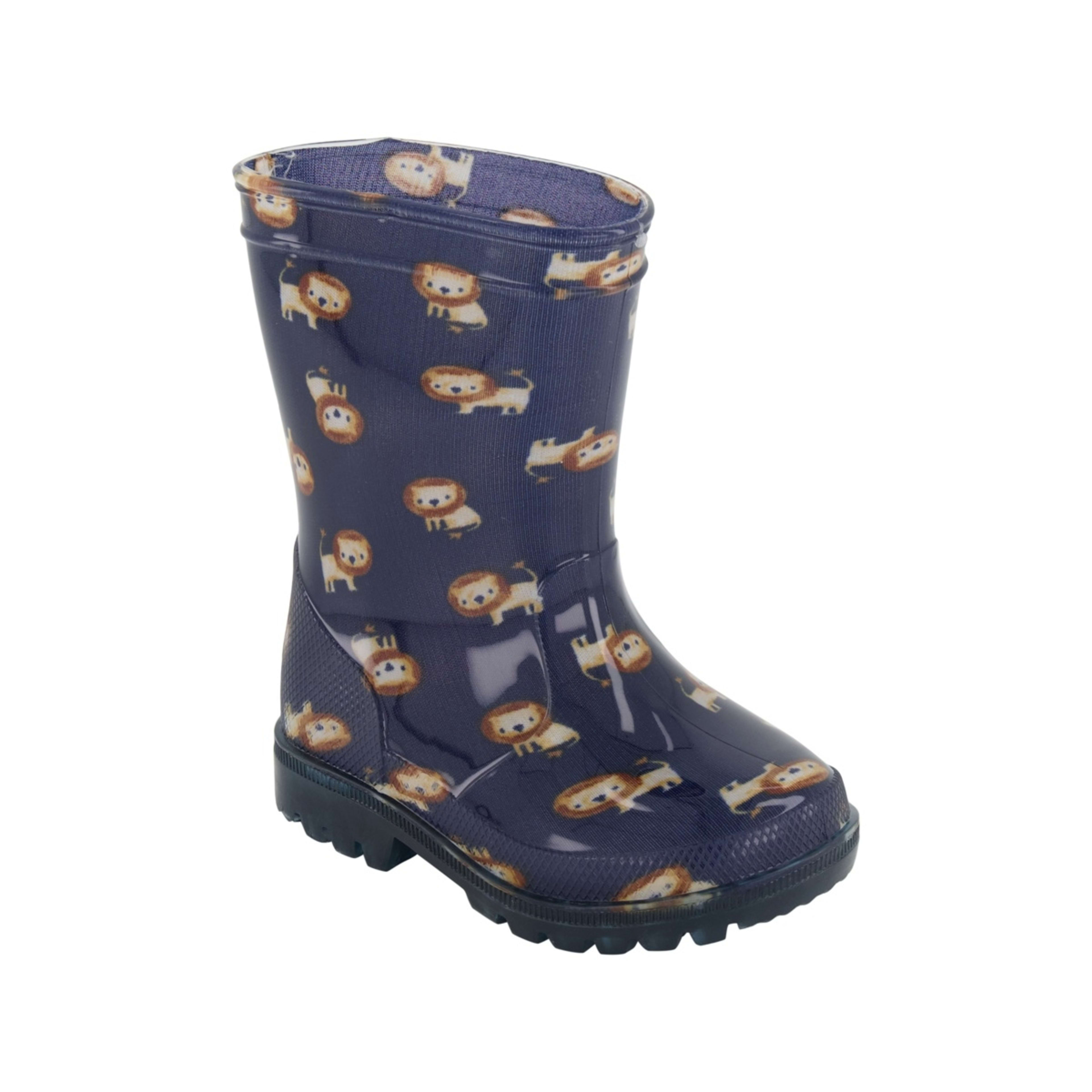 1 Baby Light Up Rainboots Jungle King Dress Blue, 1 of 5