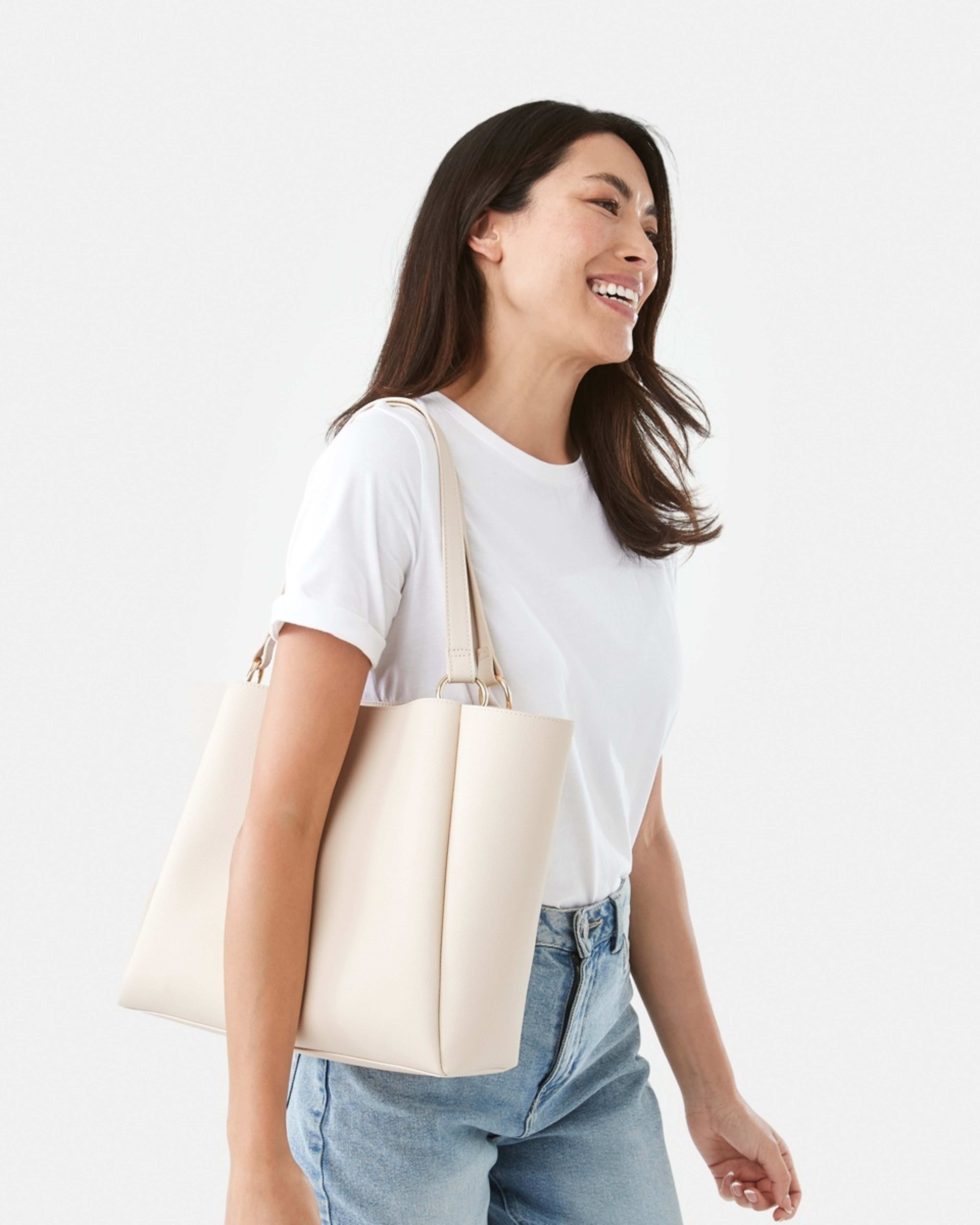 5 PU Tote Bag SEASHELL, 5 of 5