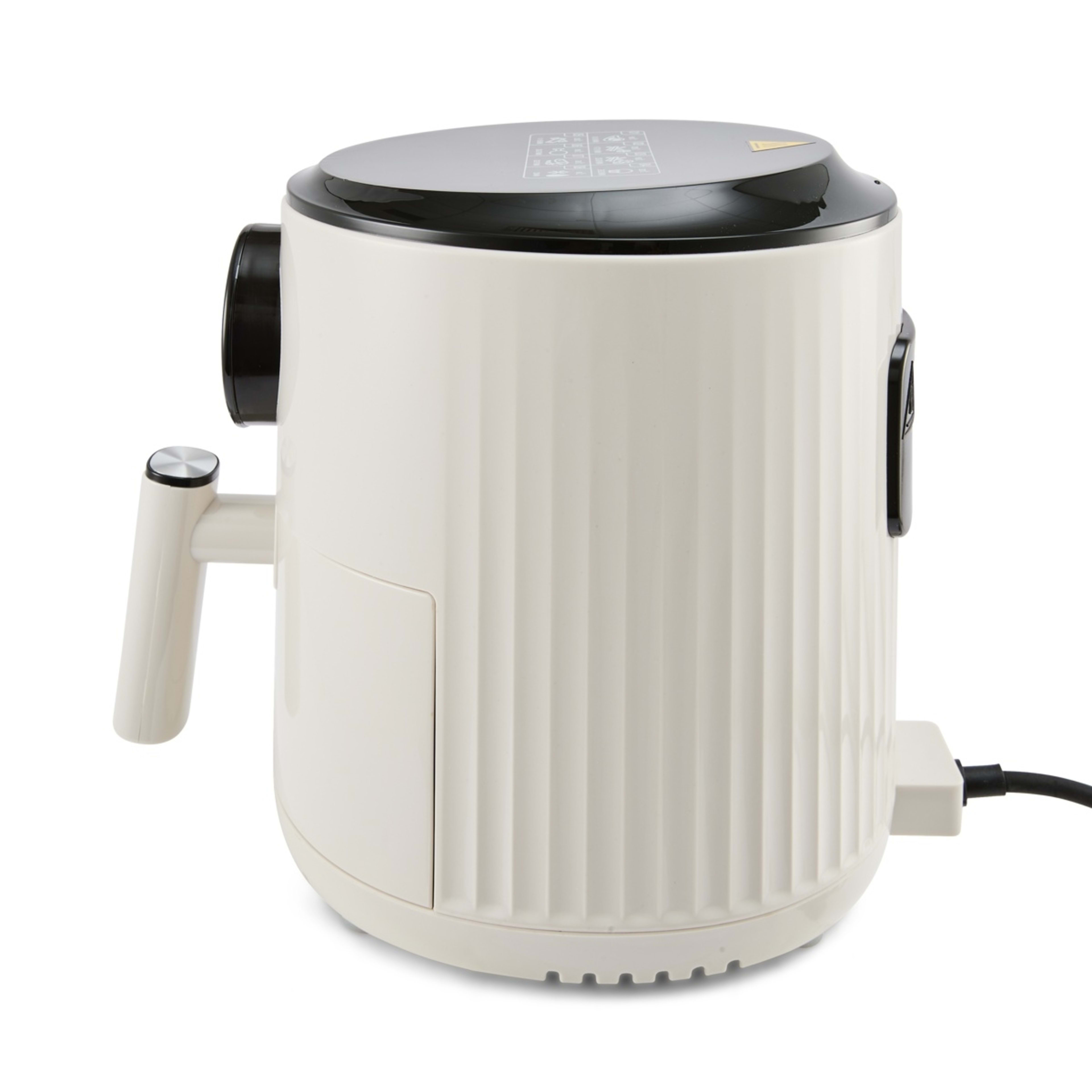 6 1.2L Mini Air Fryer - Off White, 6 of 8