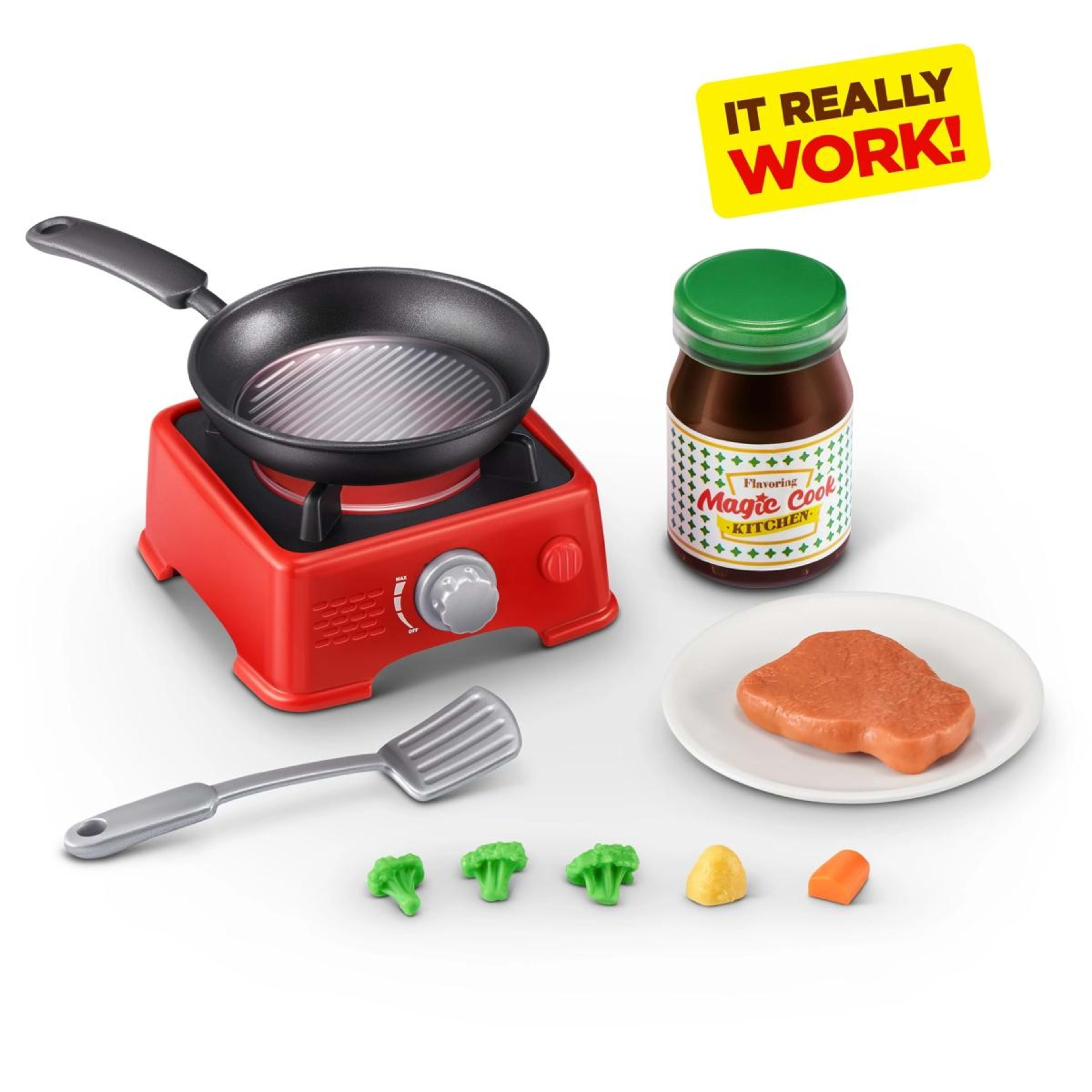 4 Mini Brands Really Works Magic Cook Kitchen Capsule Series 1 by ZURU - Assorted, 4 of 9