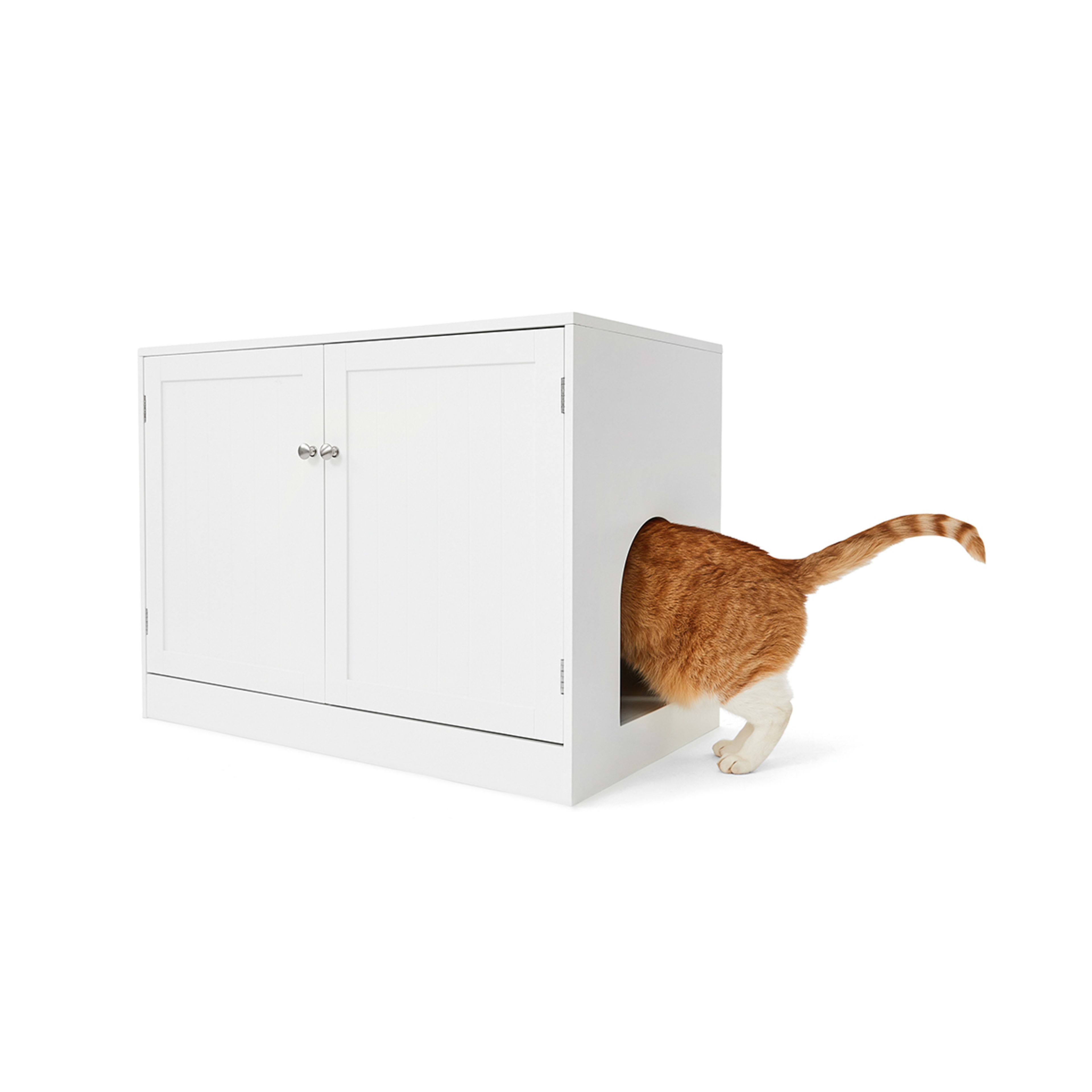 4 Cat Litter Box Cabinet, 4 of 10