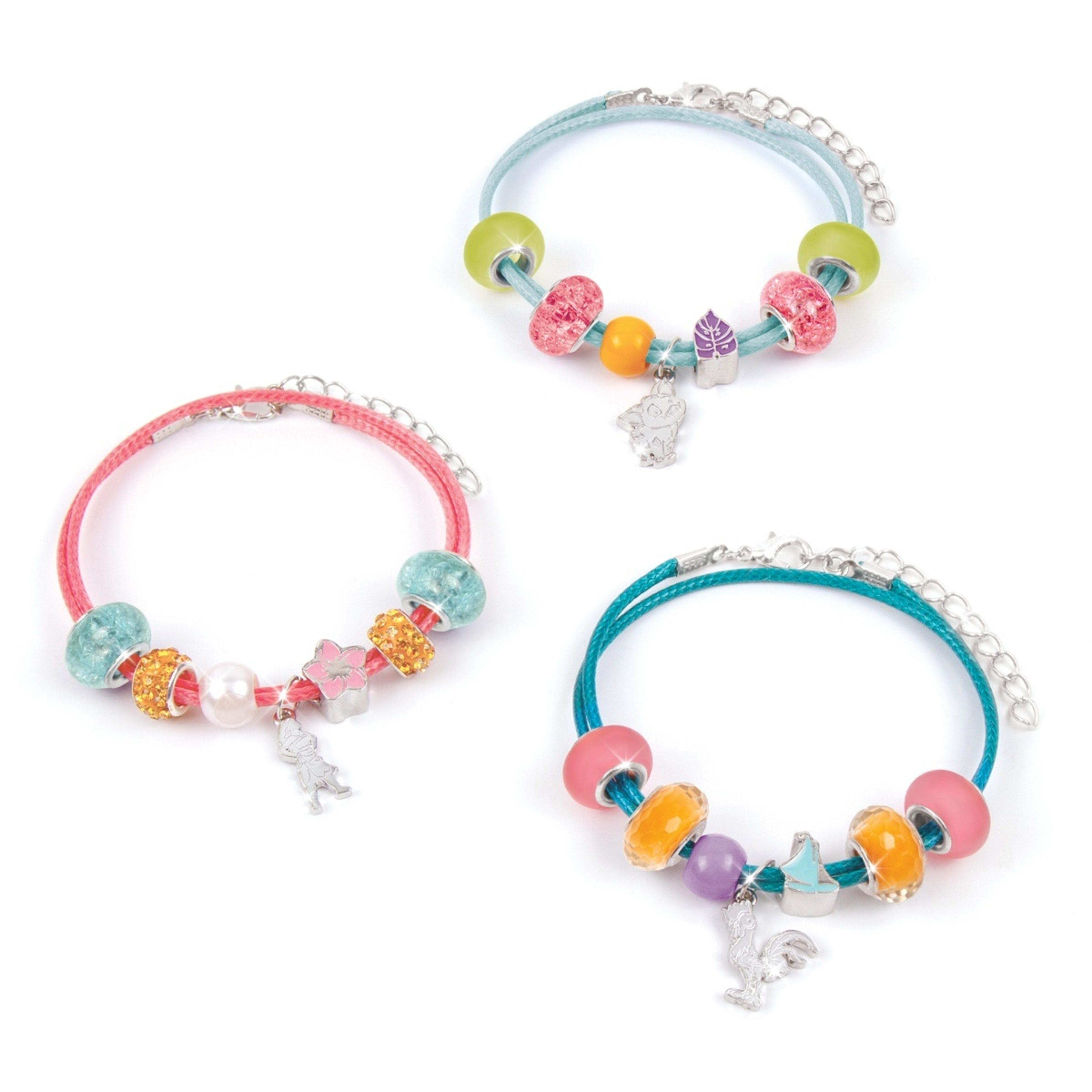 3 26 Piece Make It Real Disney Princess Moana Jewels and Gems Bracelet Set, 3 of 6