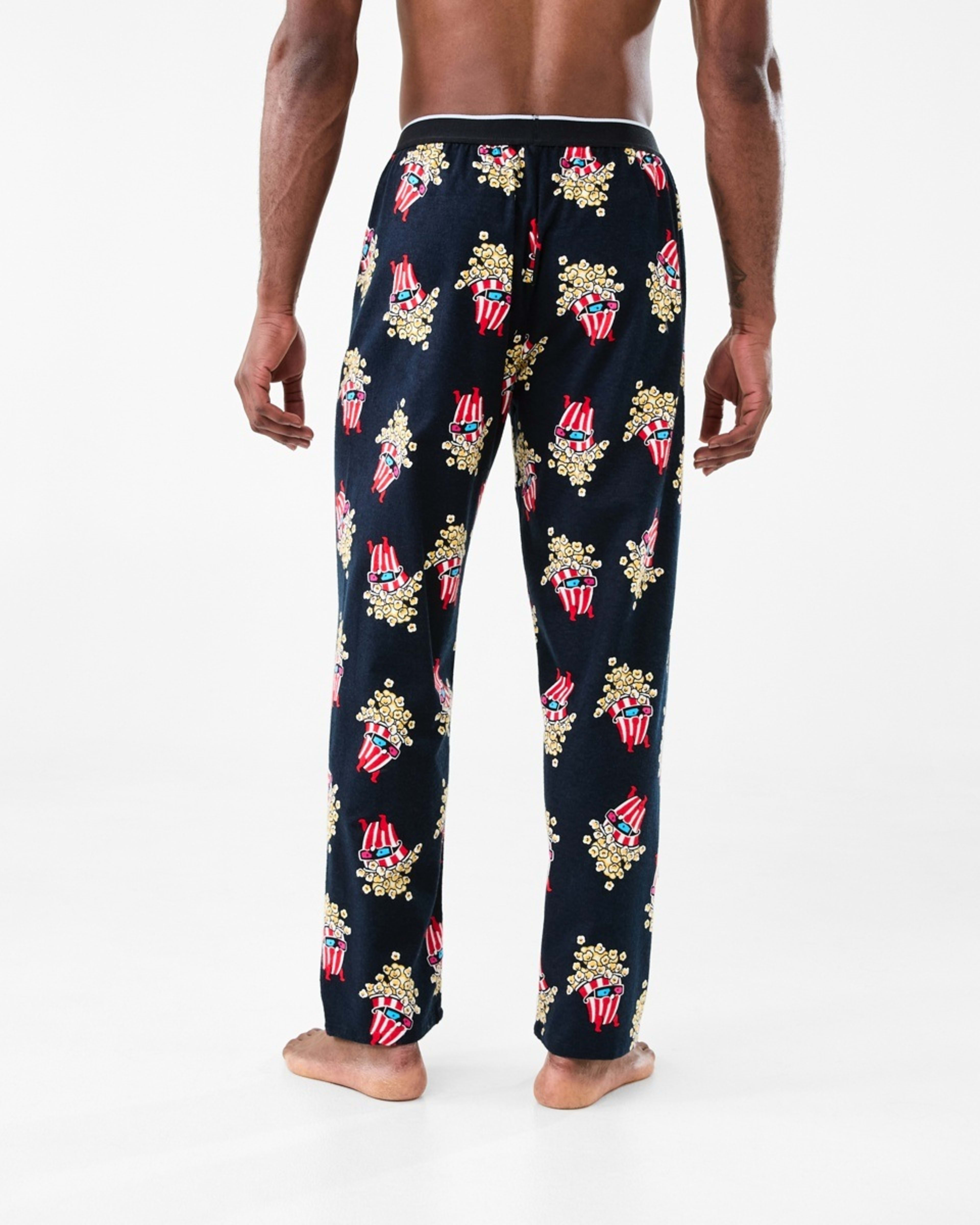 3 Printed Flannel Pants Popstars, 3 of 5