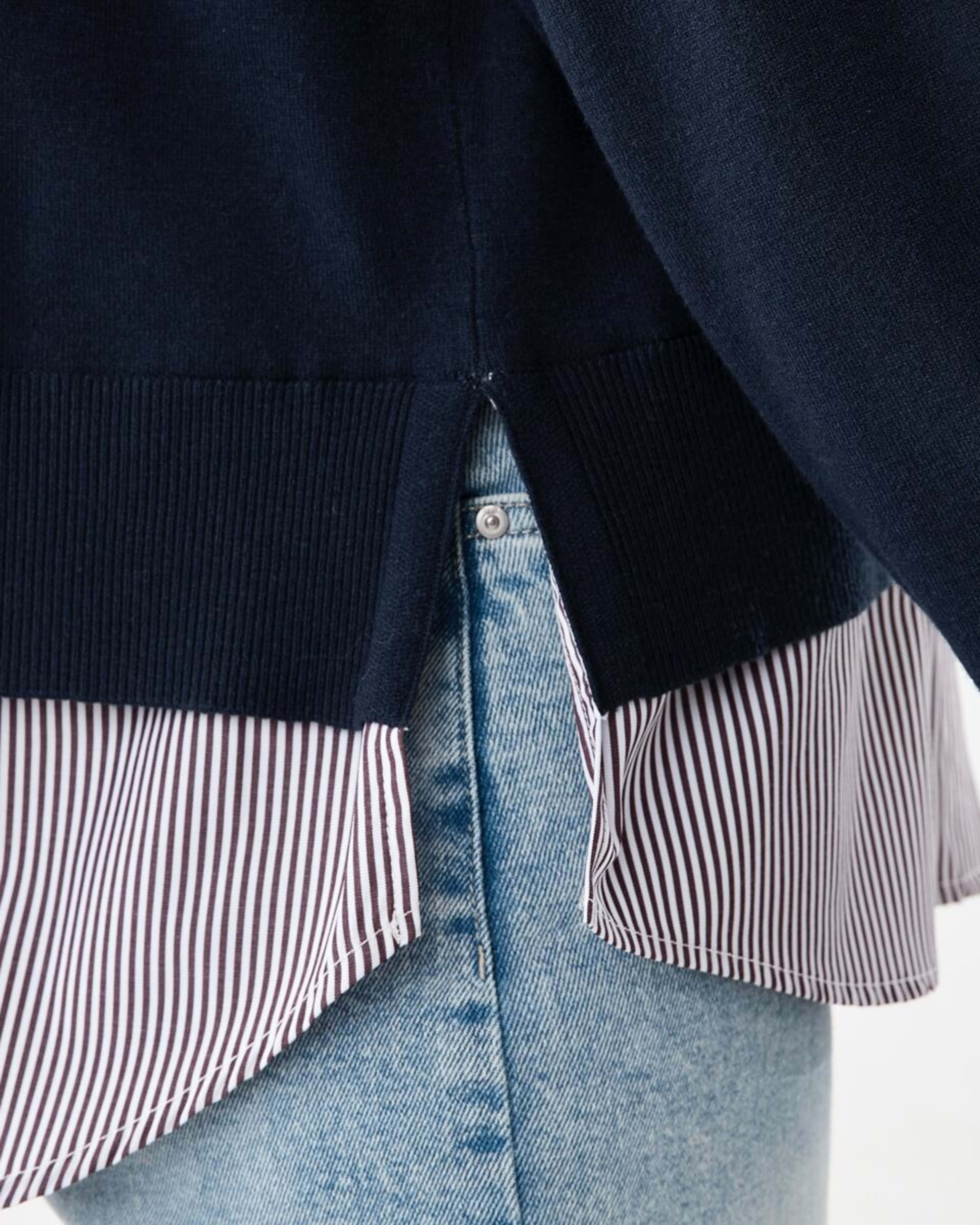 7 Twofer Jumper Navy M Stp, 7 of 7