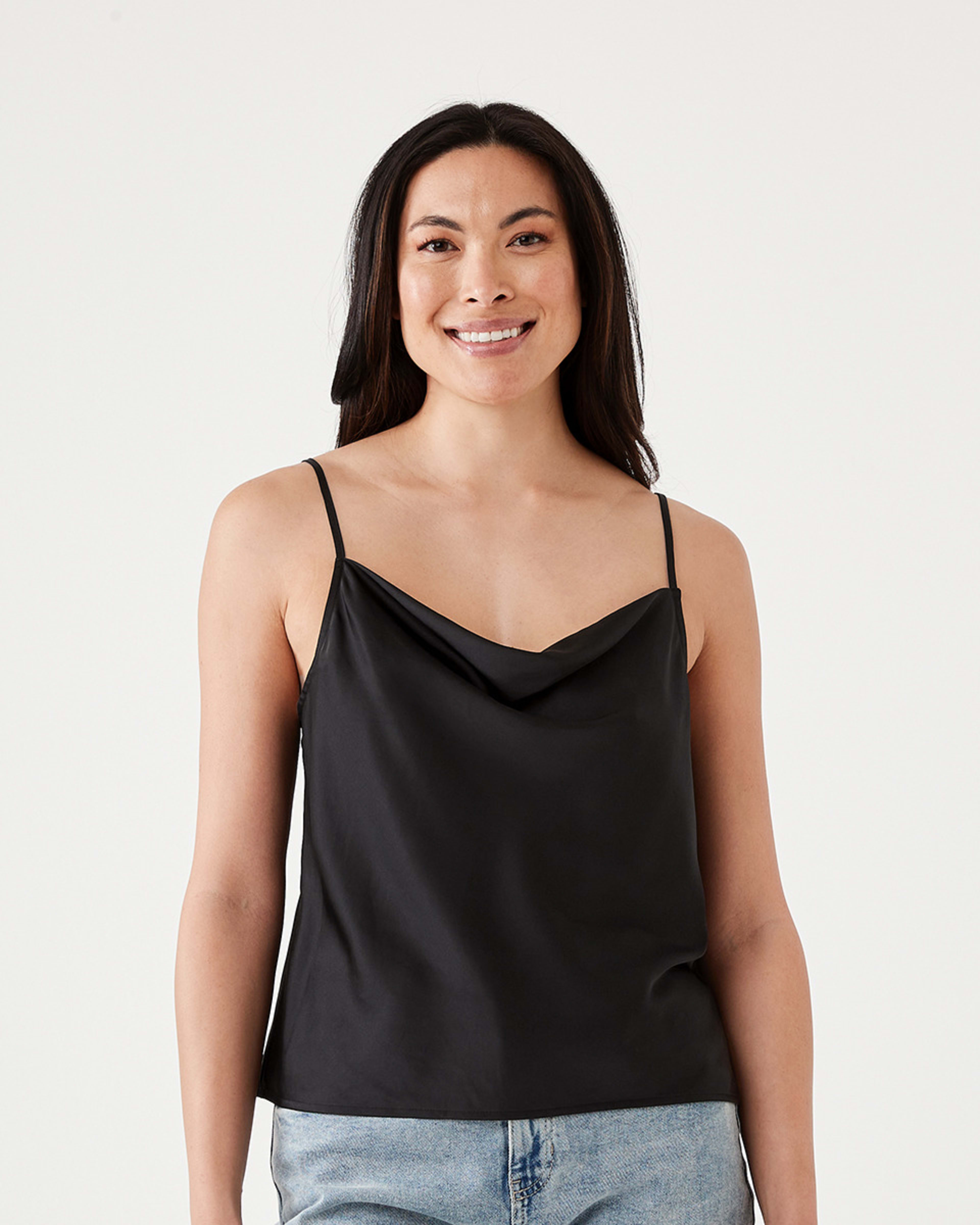 Sleeveless Satin Cami Kmart