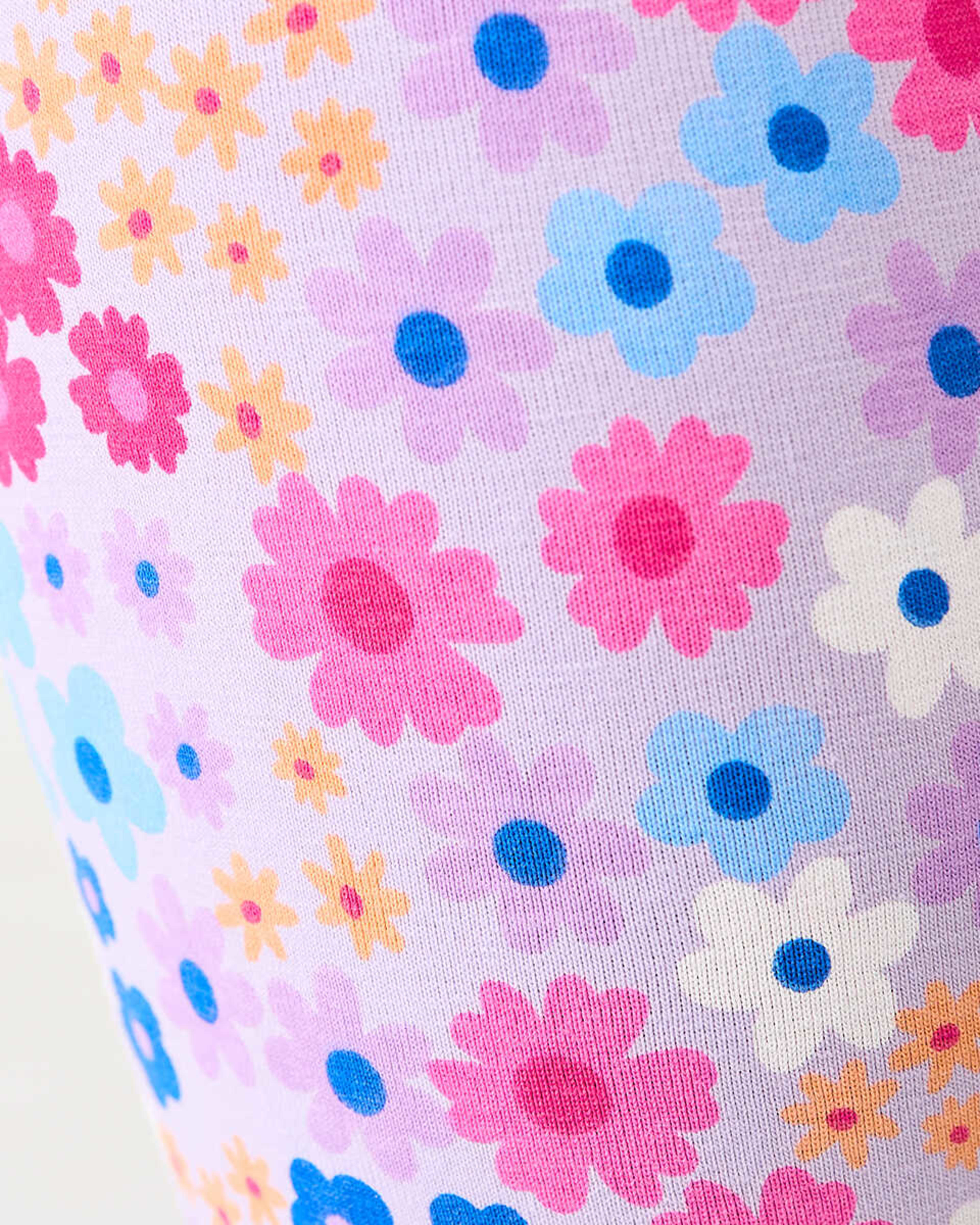 4 Printed Leggings Prpl Ditsy, 4 of 8