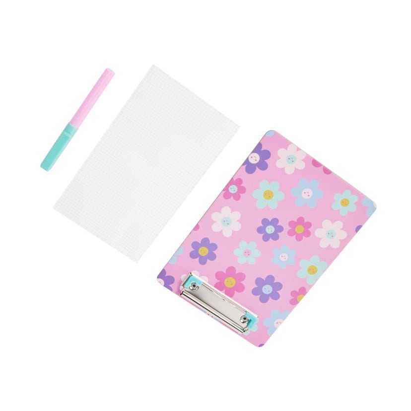 Mini Clipboard Set Floral Kmart