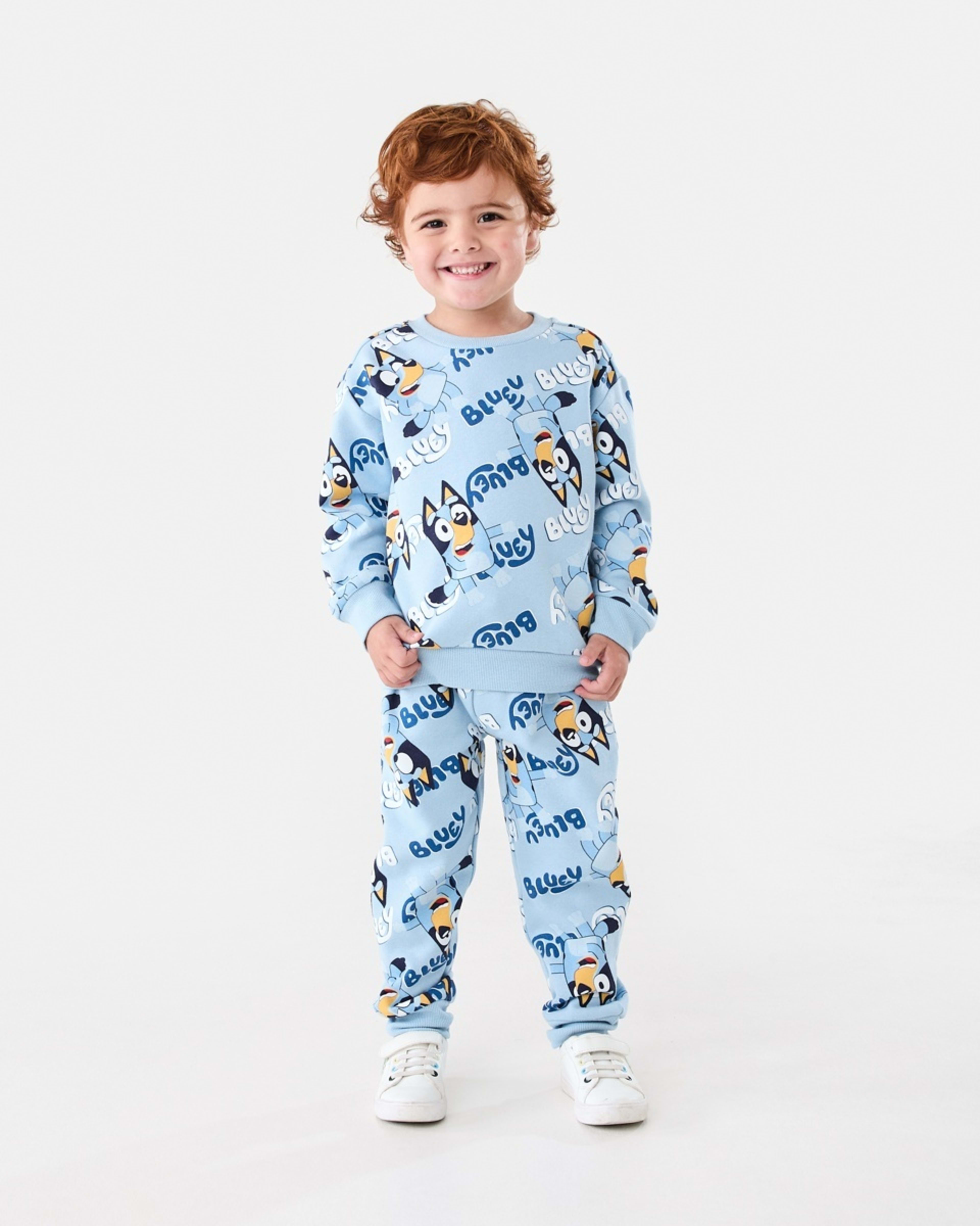 5 Bluey License Print Crew Neck Sweatshirt Bluey, 5 of 6