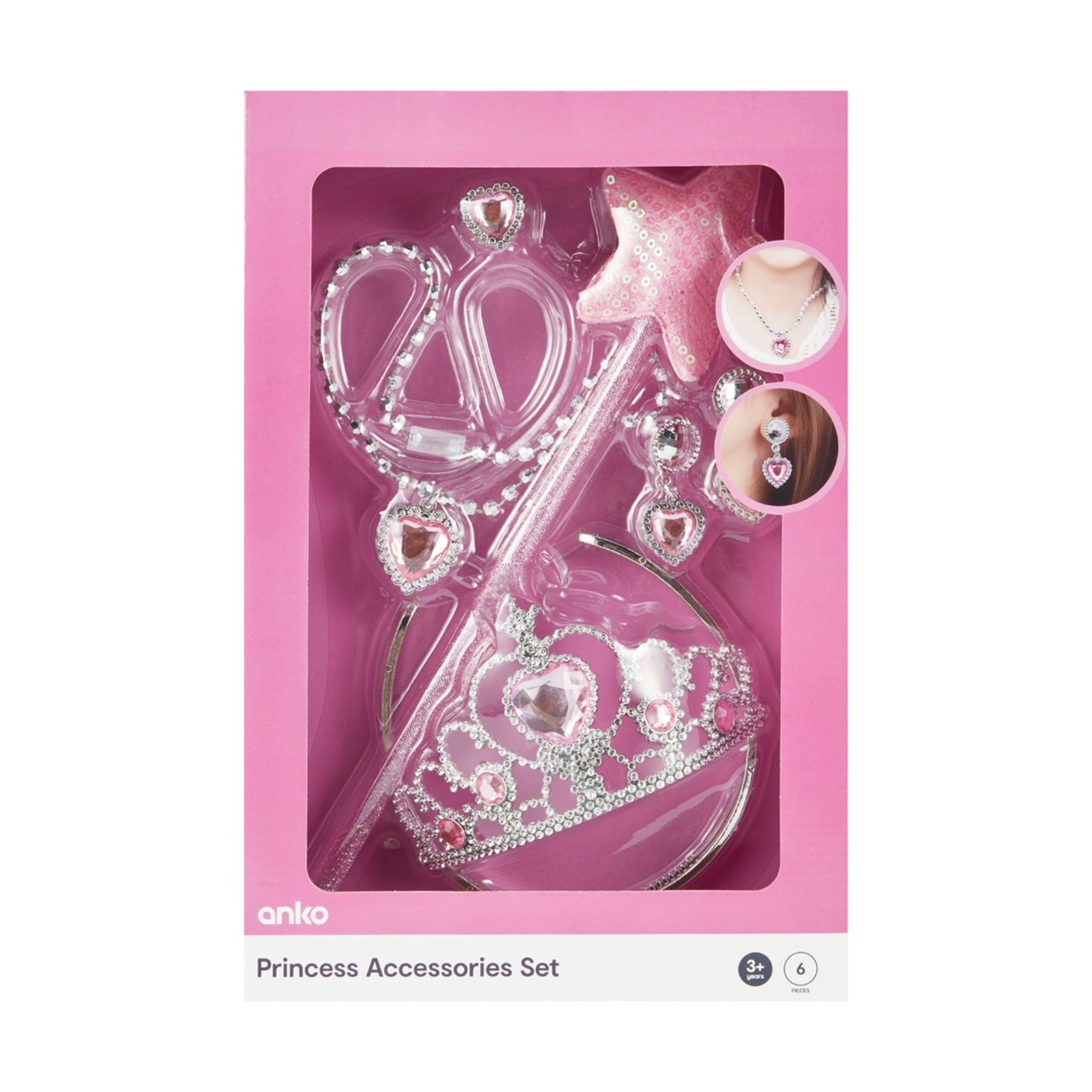 1 6 Piece Princess Accessories Set, 1 of 8