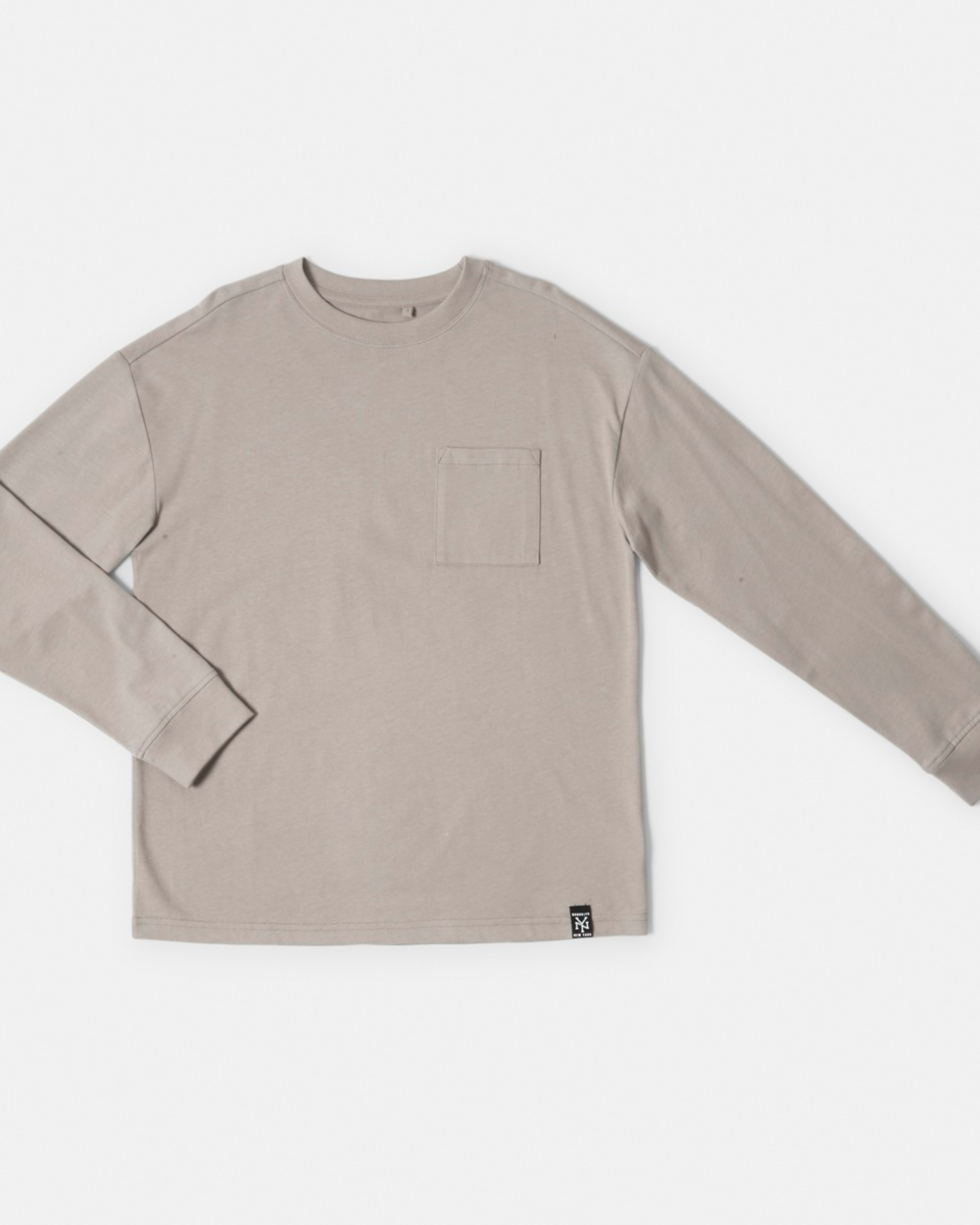 7 Heavyweight Oversized Long Sleeve T-shirt Moon Rock, 7 of 8