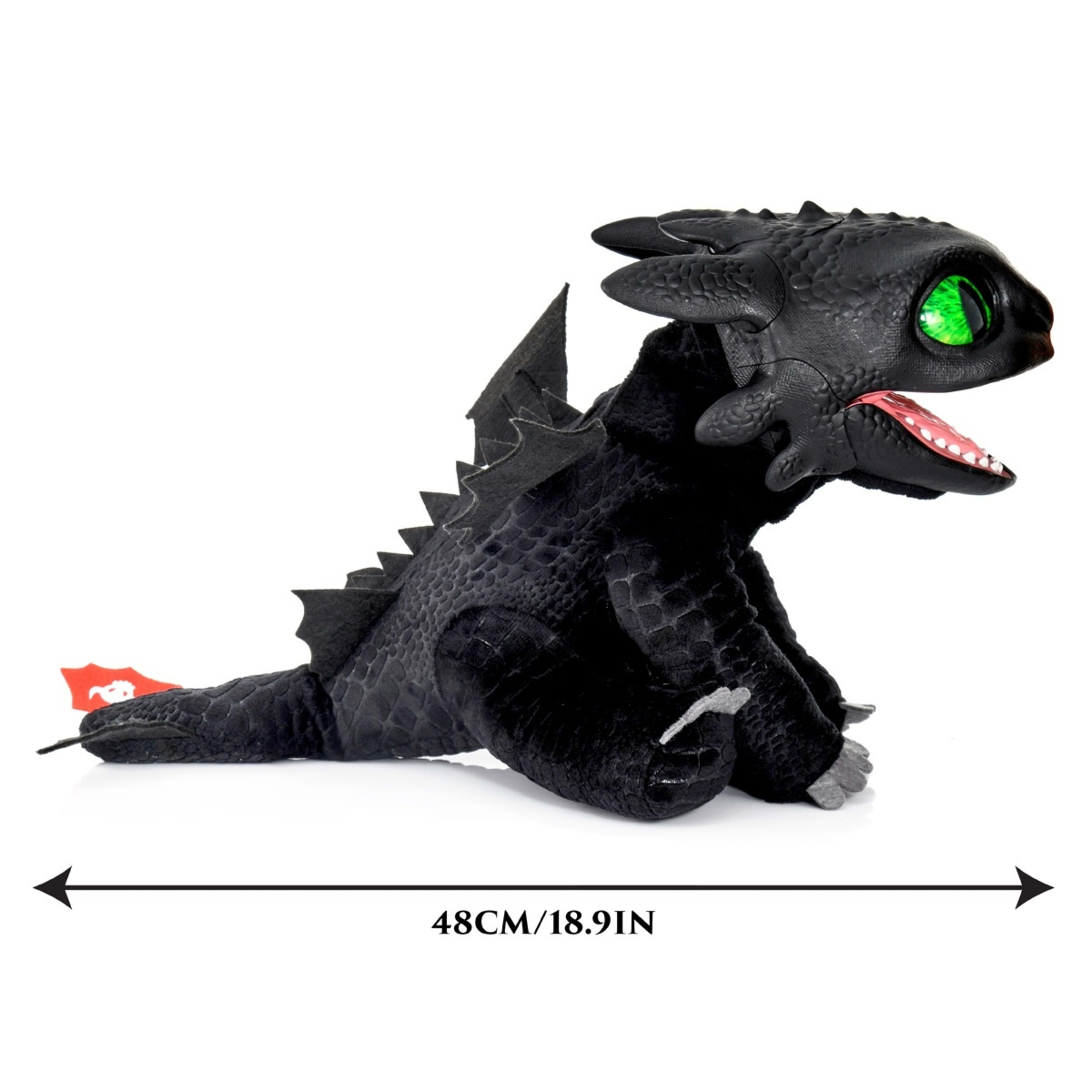 6 DreamWorks How To Train Your Dragon: RealFX Toothless Action Figure, 6 of 8