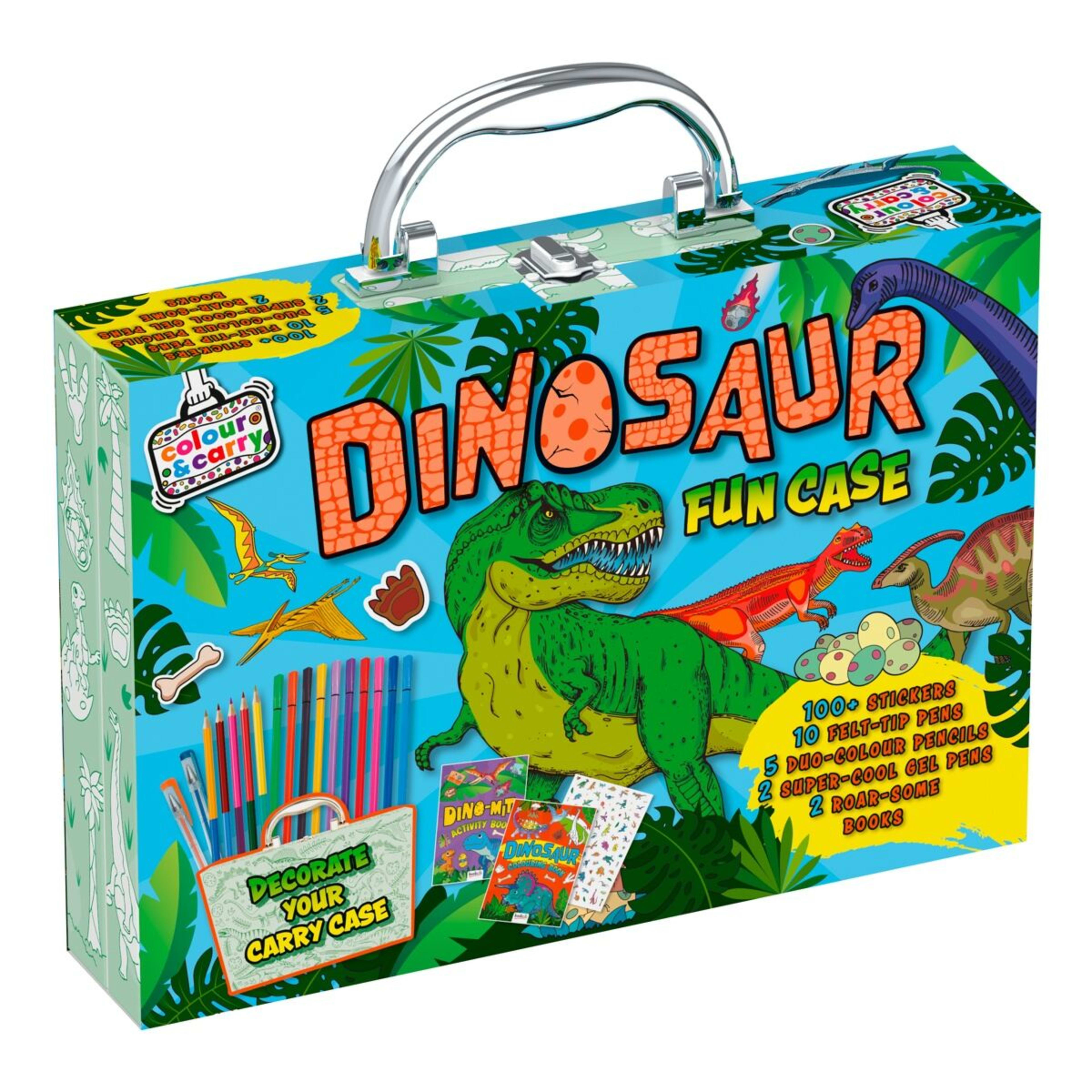 2 Colour & Carry Dinosaur Fun Case - Book, 2 of 3
