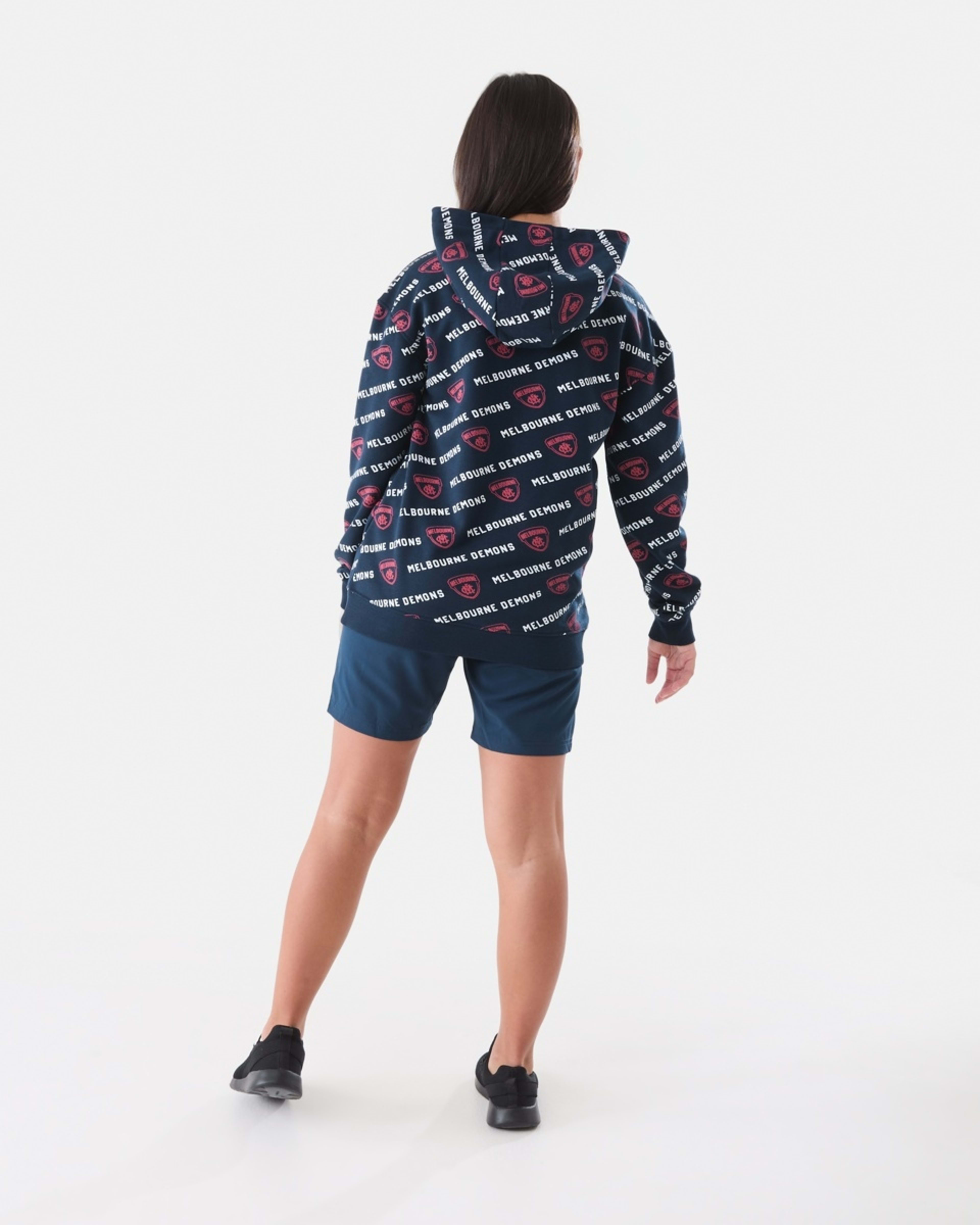 8 Official AFL Kids All Over Print Hoodie Melbourne, 8 of 8