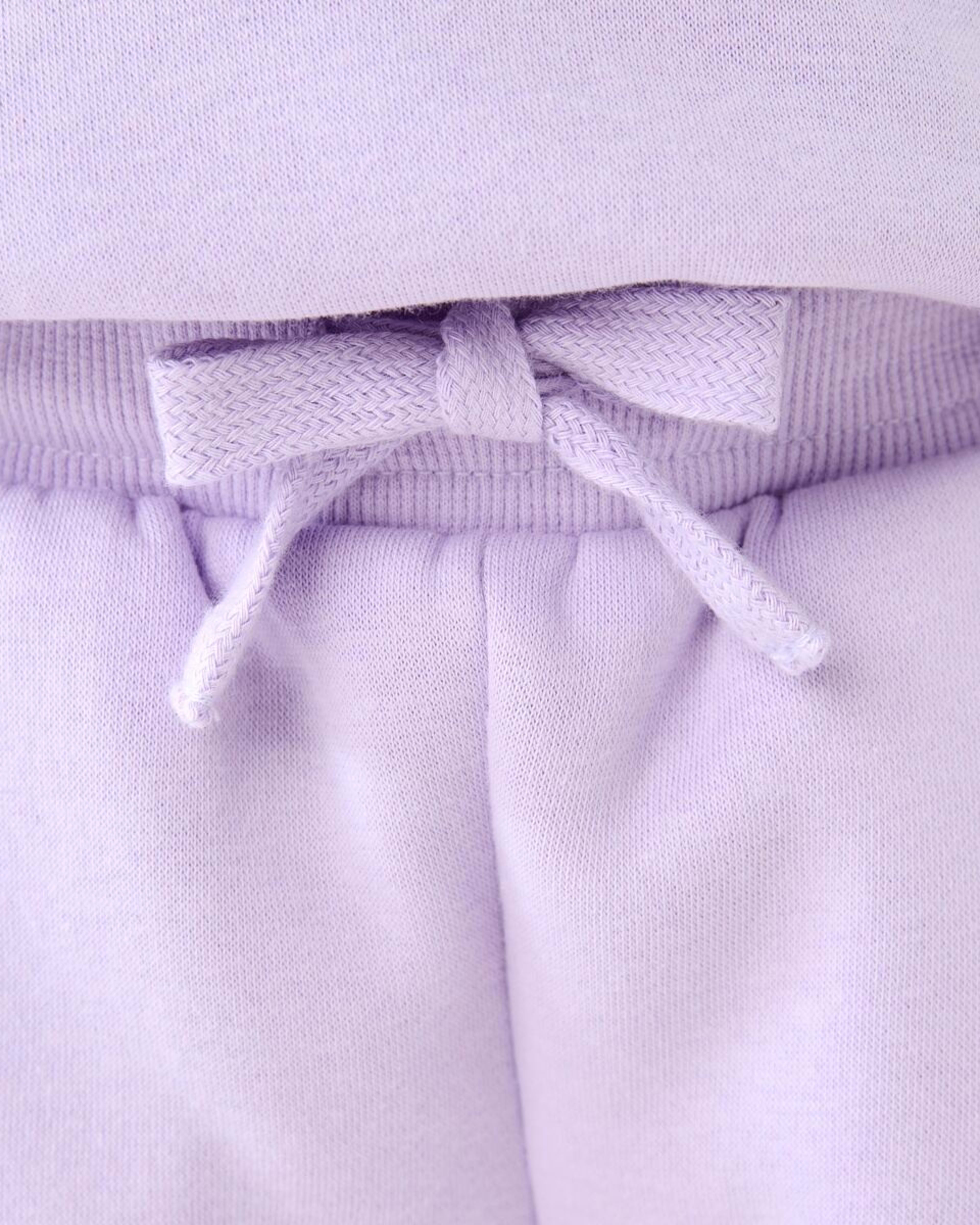 3 Fleece Shorts PASTEL LILAC, 3 of 7