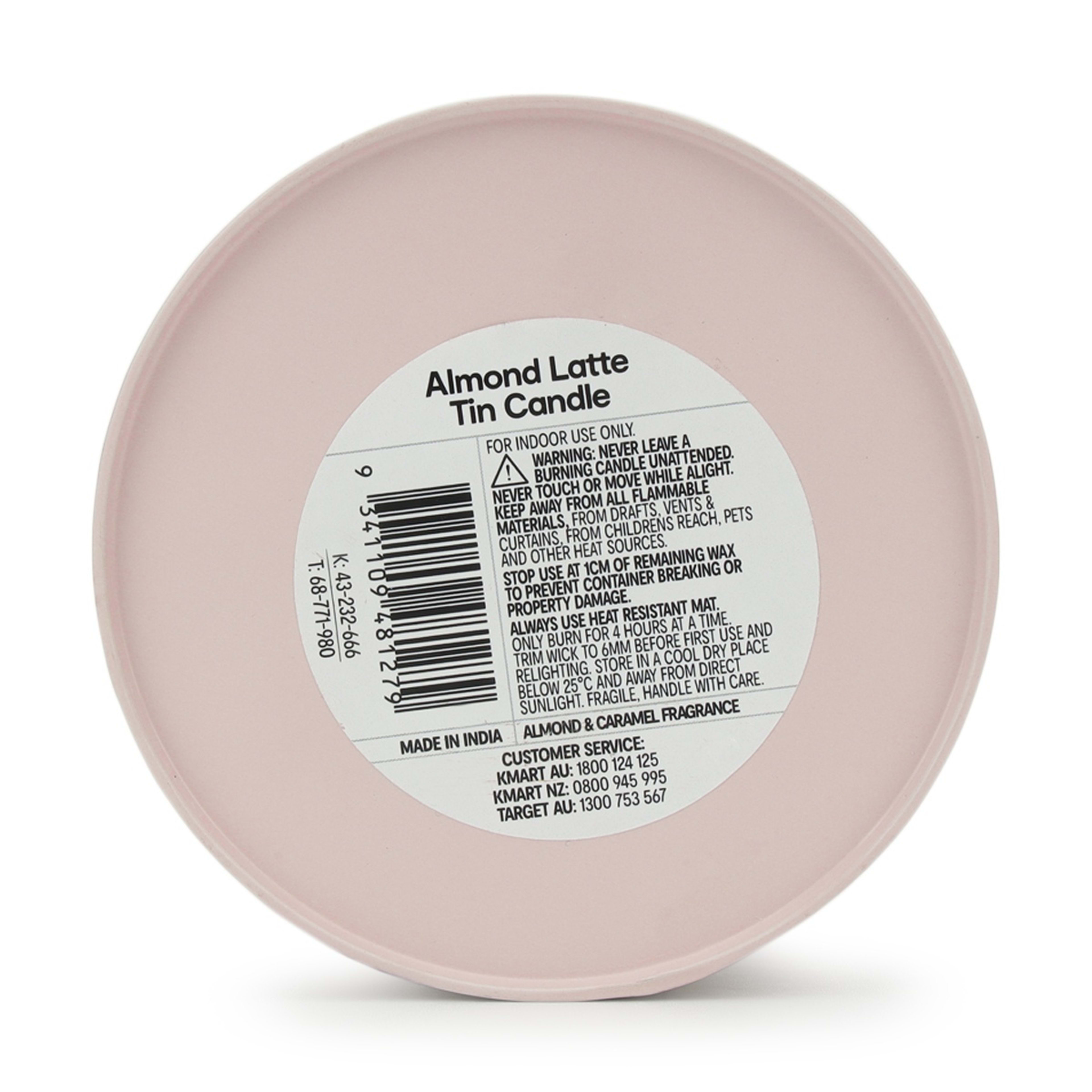 6 Almond Latte Gourmet Collection Soy Blend Fragrant Candle, 6 of 7