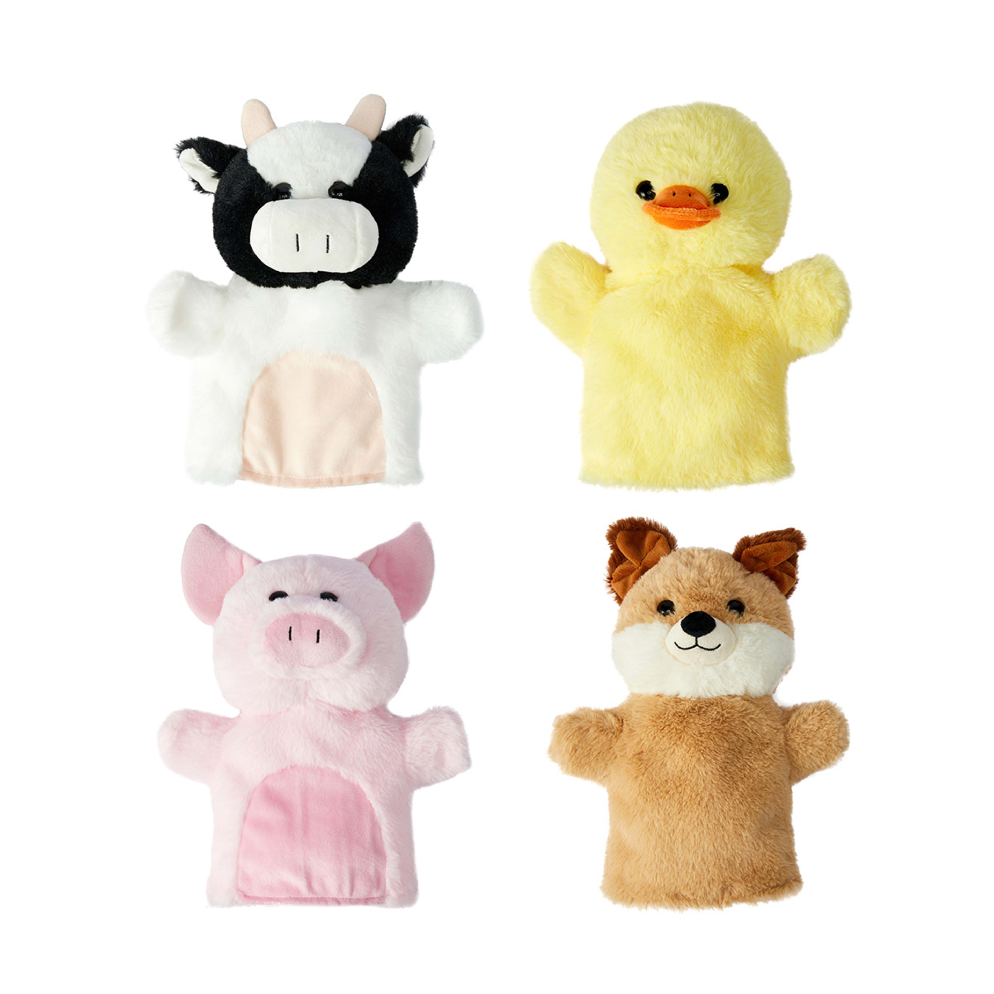 Farm Animal Hand Puppet Assorted Kmart