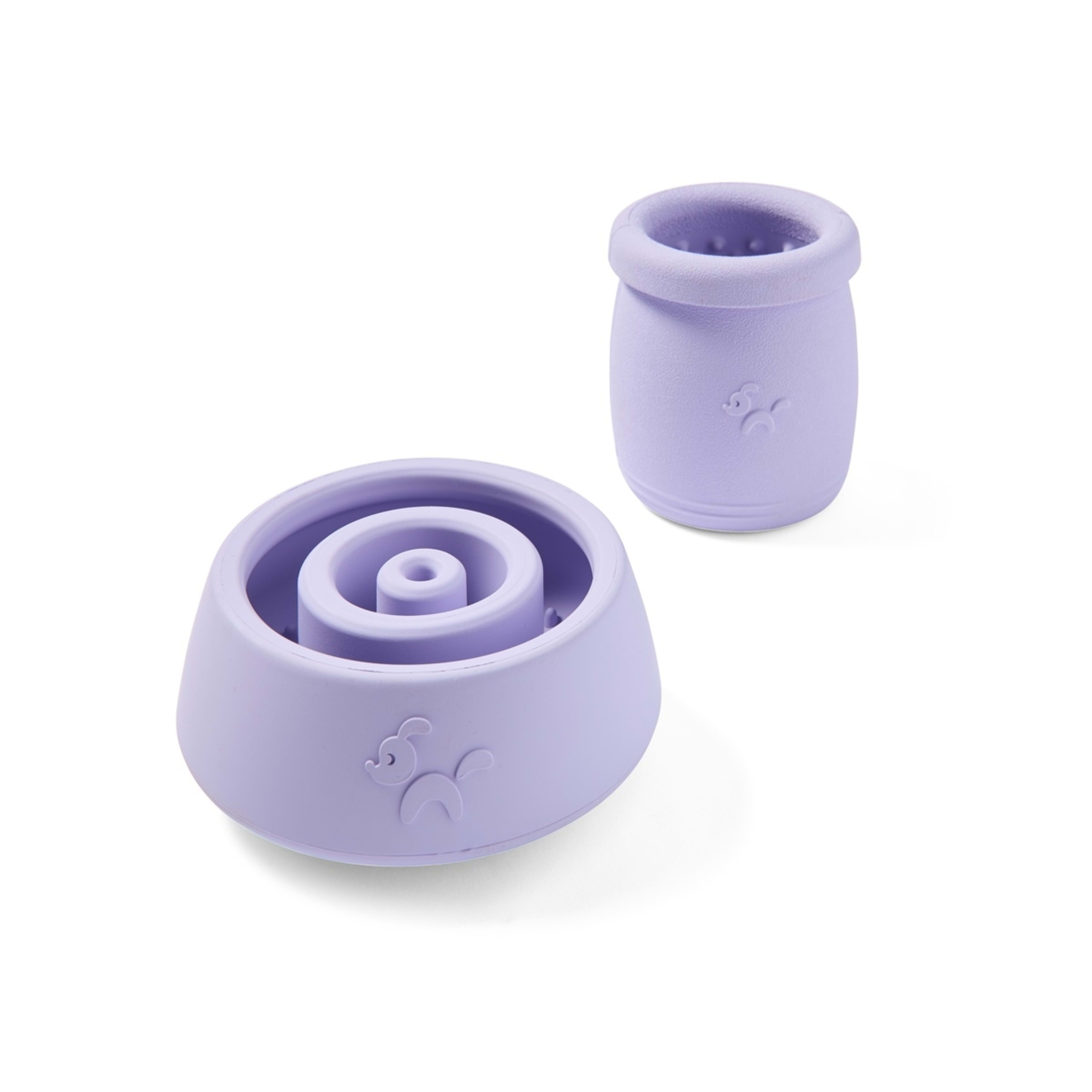 3 2 Pack Pet Rubber Treat Chew - Lilac, 3 of 9