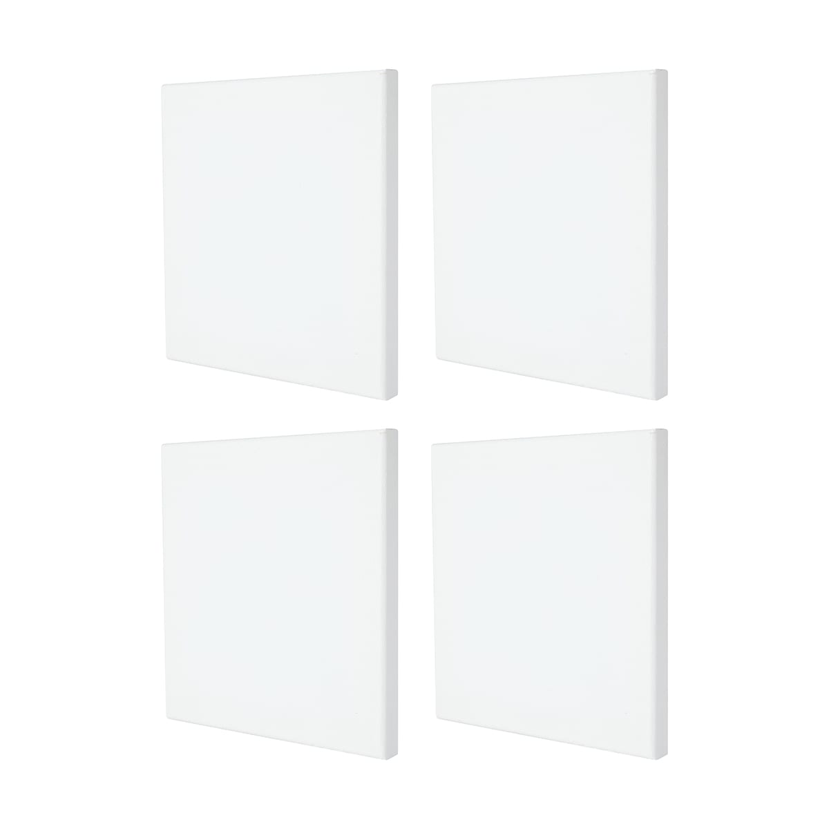 8in. x 8in. Stretch Canvas 4 Pack Kmart