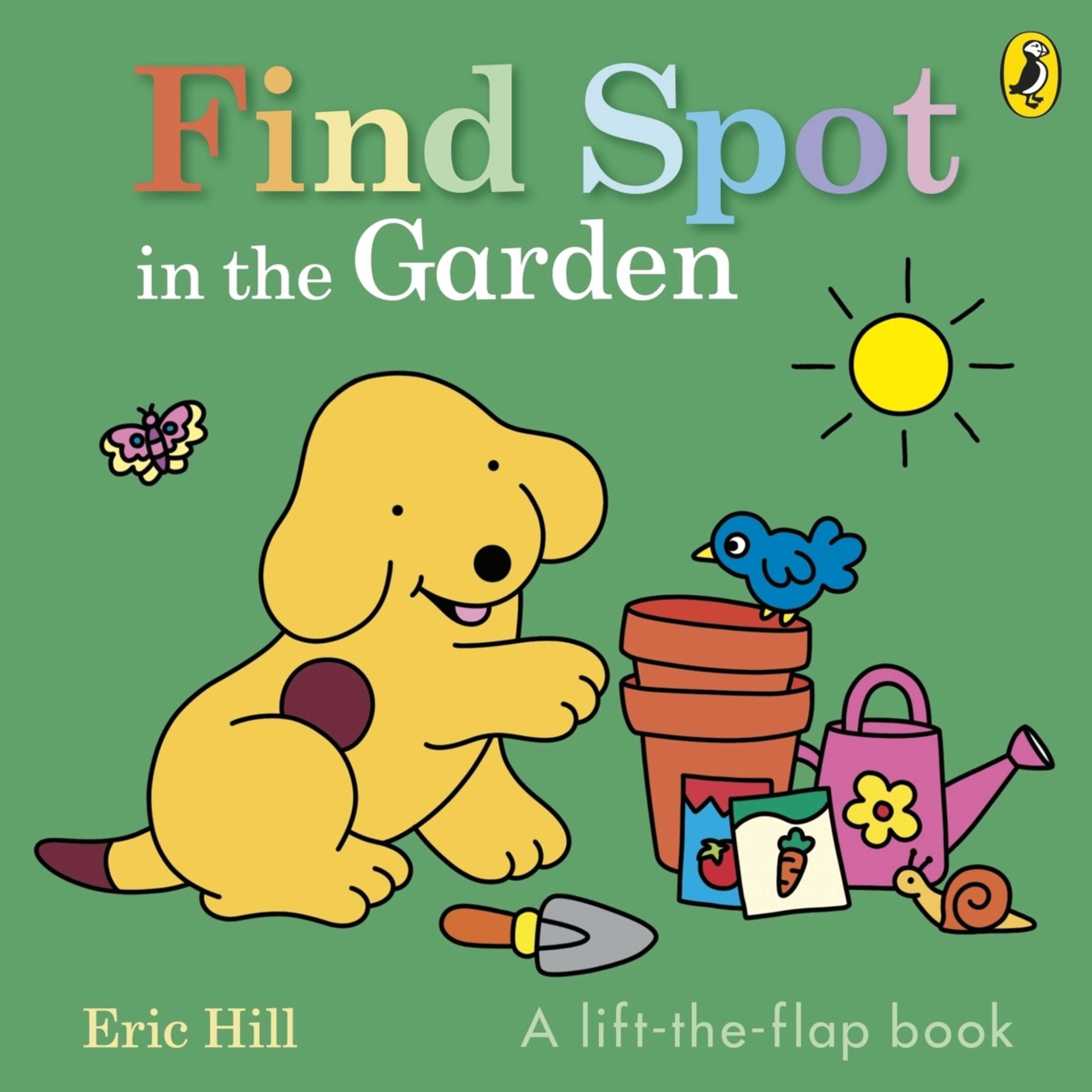1 Find Spot in the Garden by Eric Hill - Book