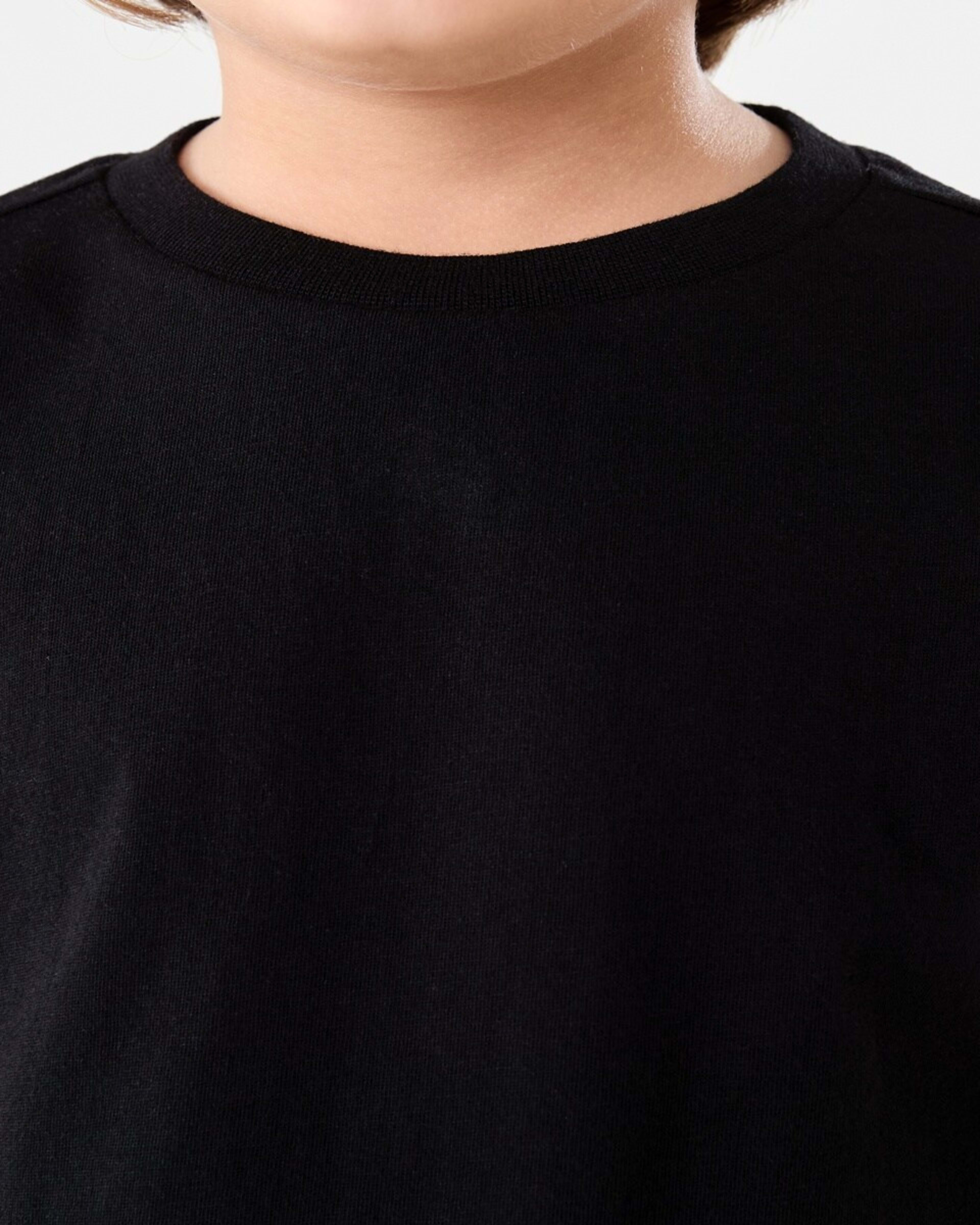 4 Plain T-shirt BLACK, 4 of 6