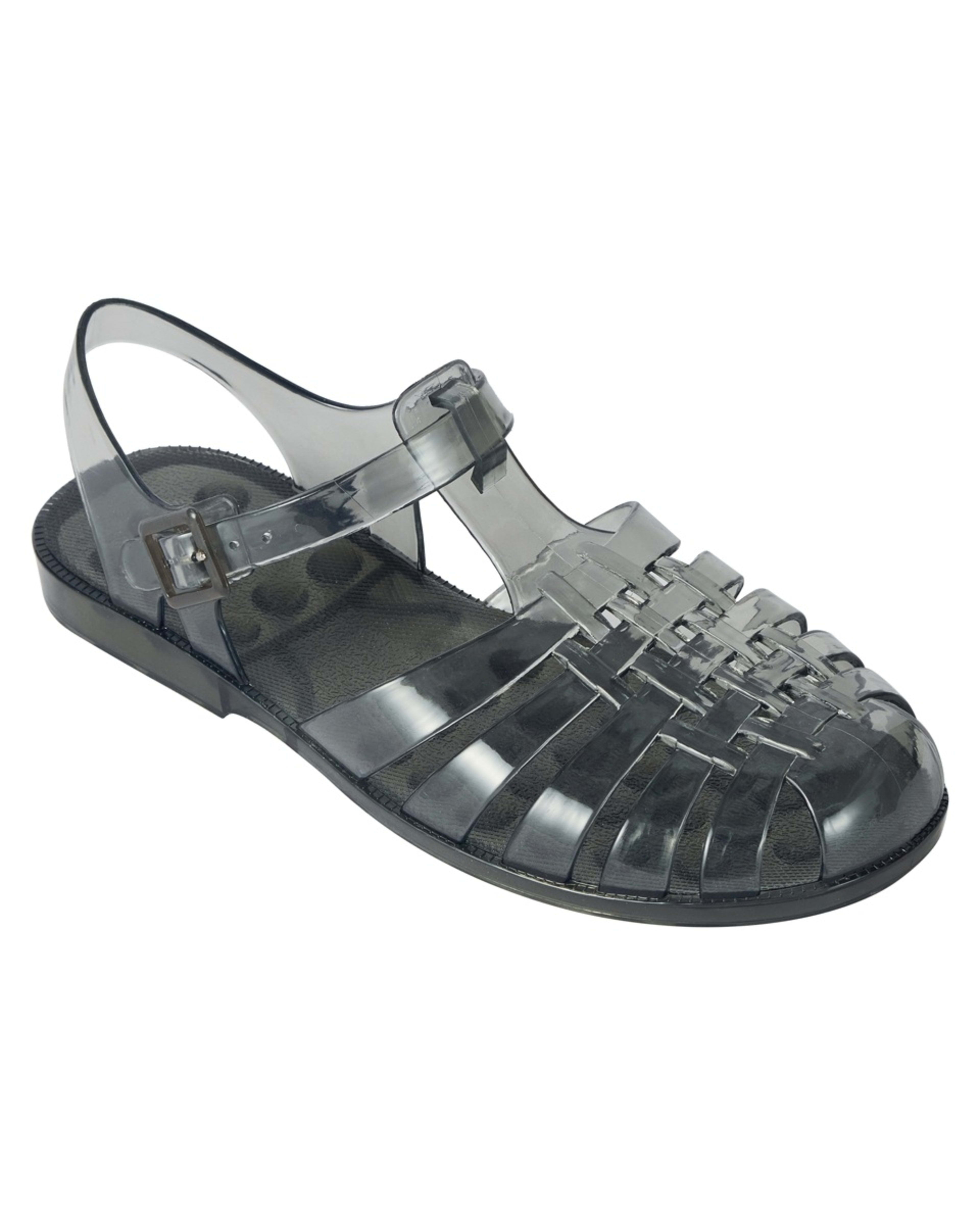 1 Fisherman Jelly Sandals Black, 1 of 4