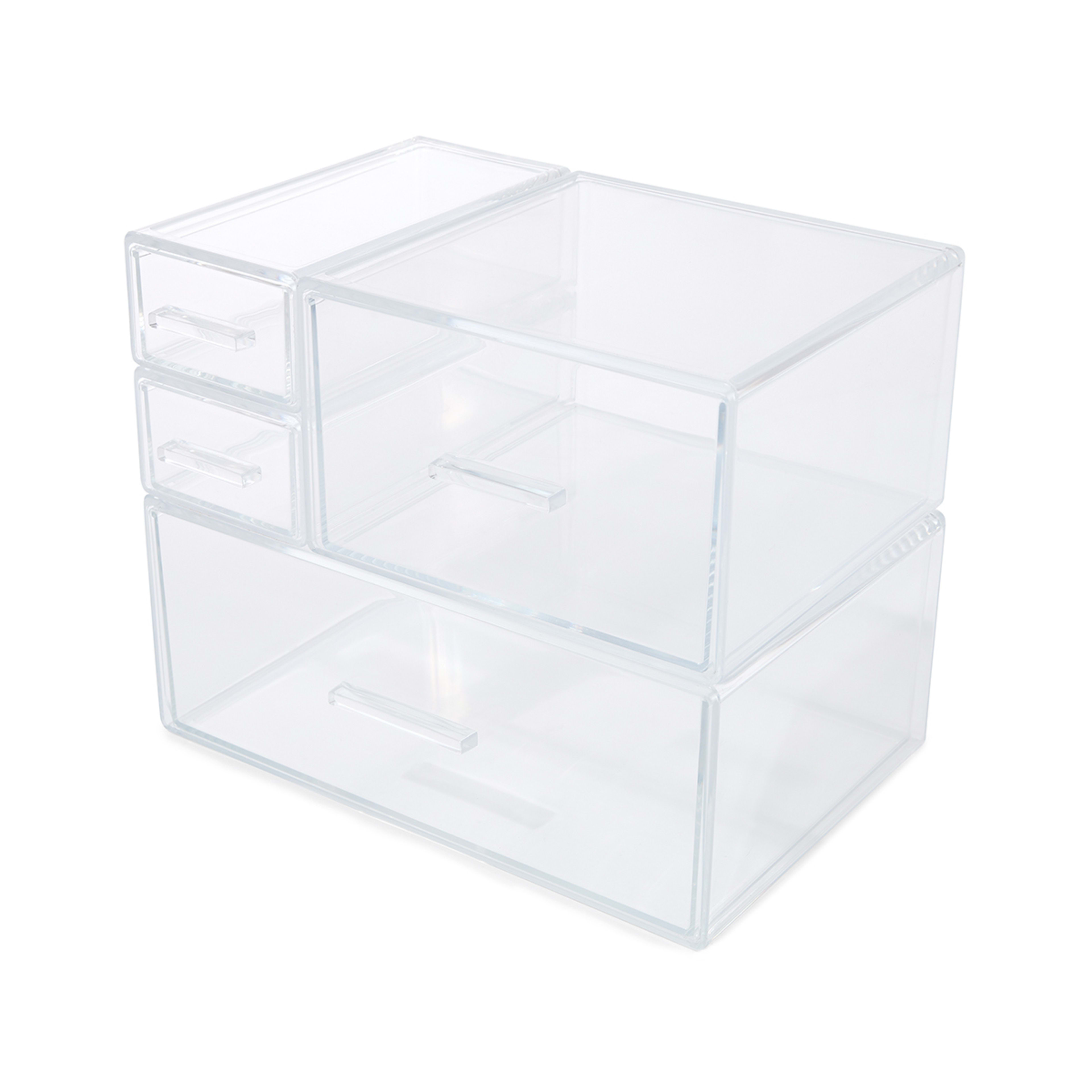 Set of 4 Modular Drawer Organisers Kmart