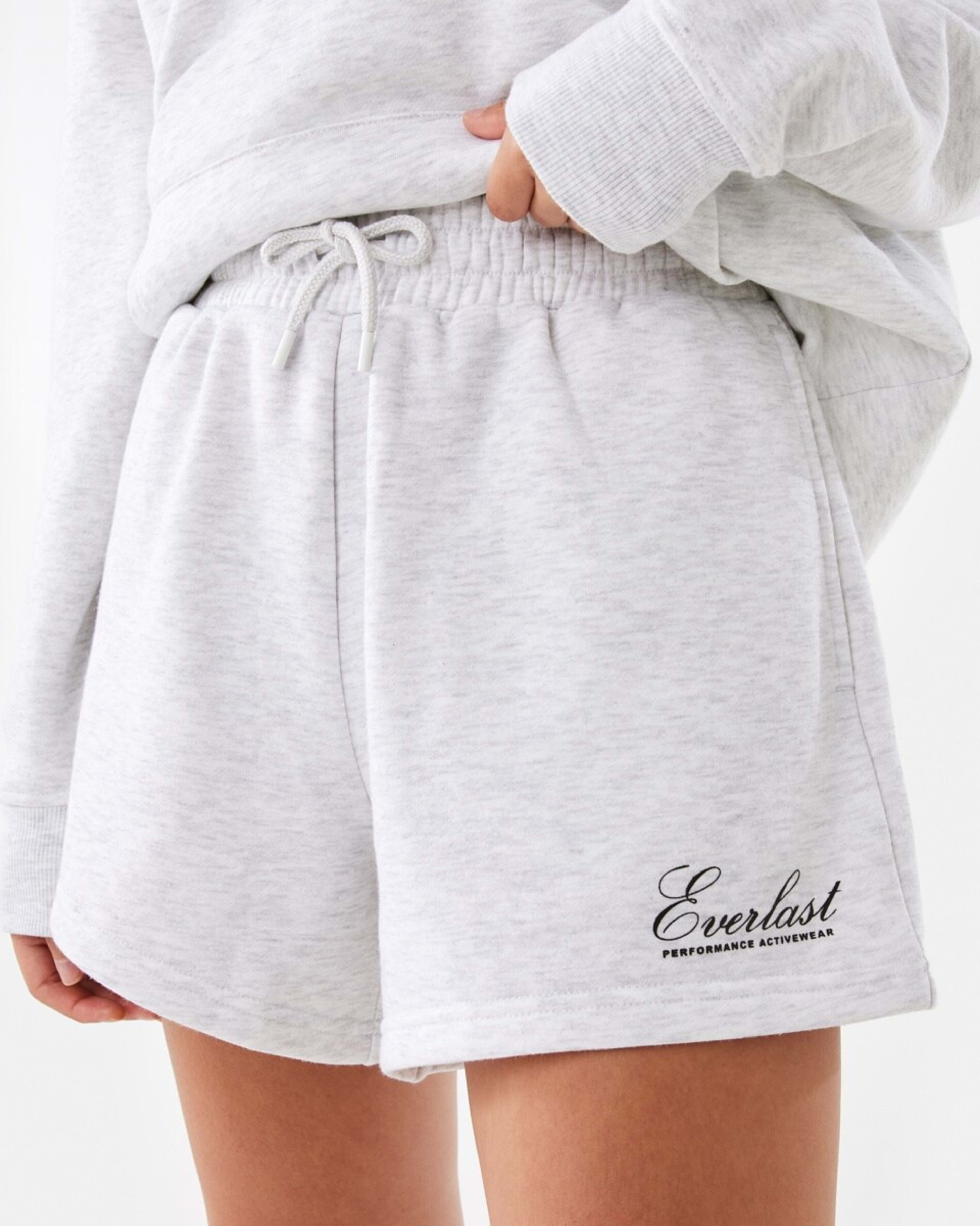 1 Everlast Womens Street Sweat Shorts EVERLAST BLOCK WHITE MARLE, 1 of 8