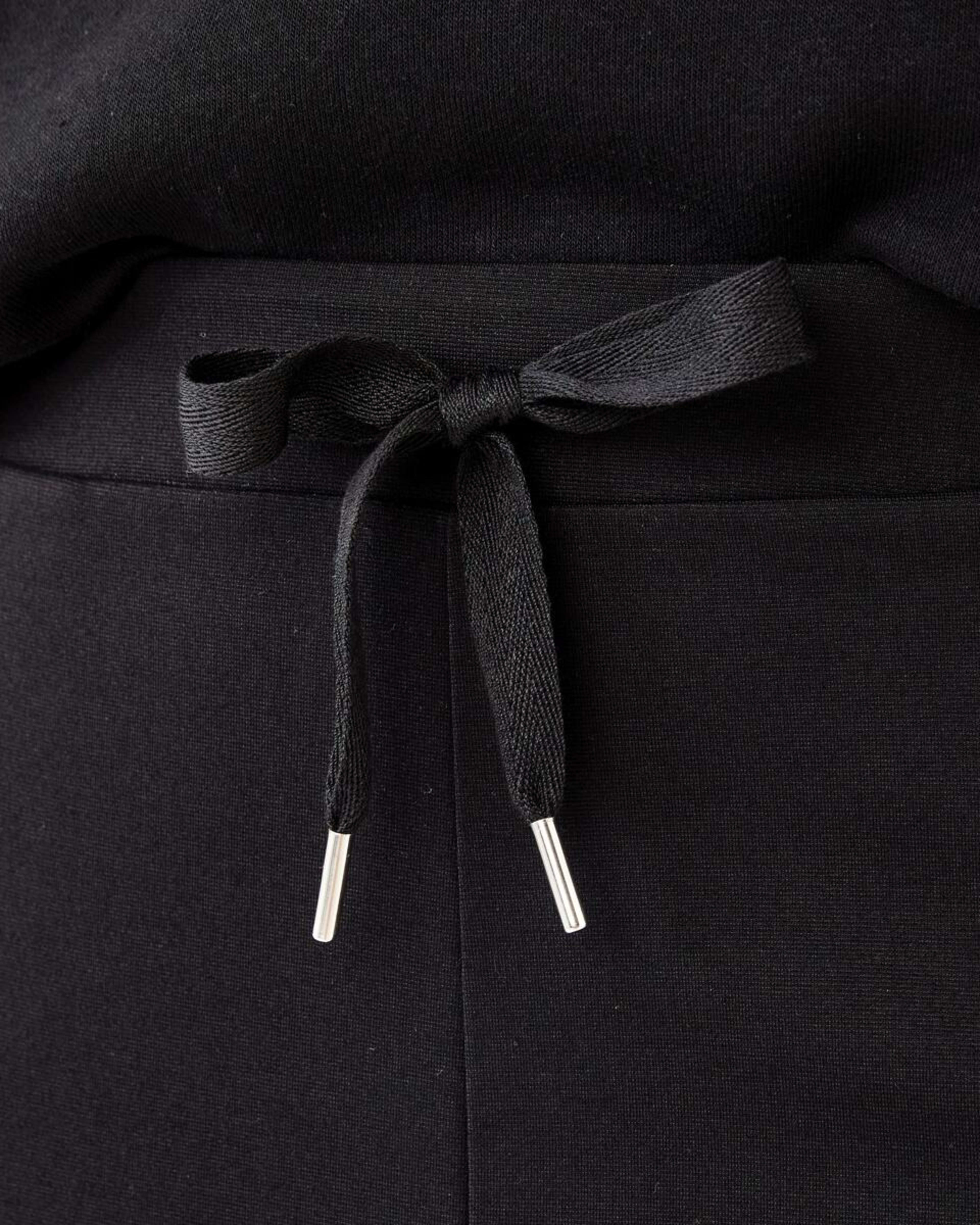 4 Ponte Trackpants Black, 4 of 7