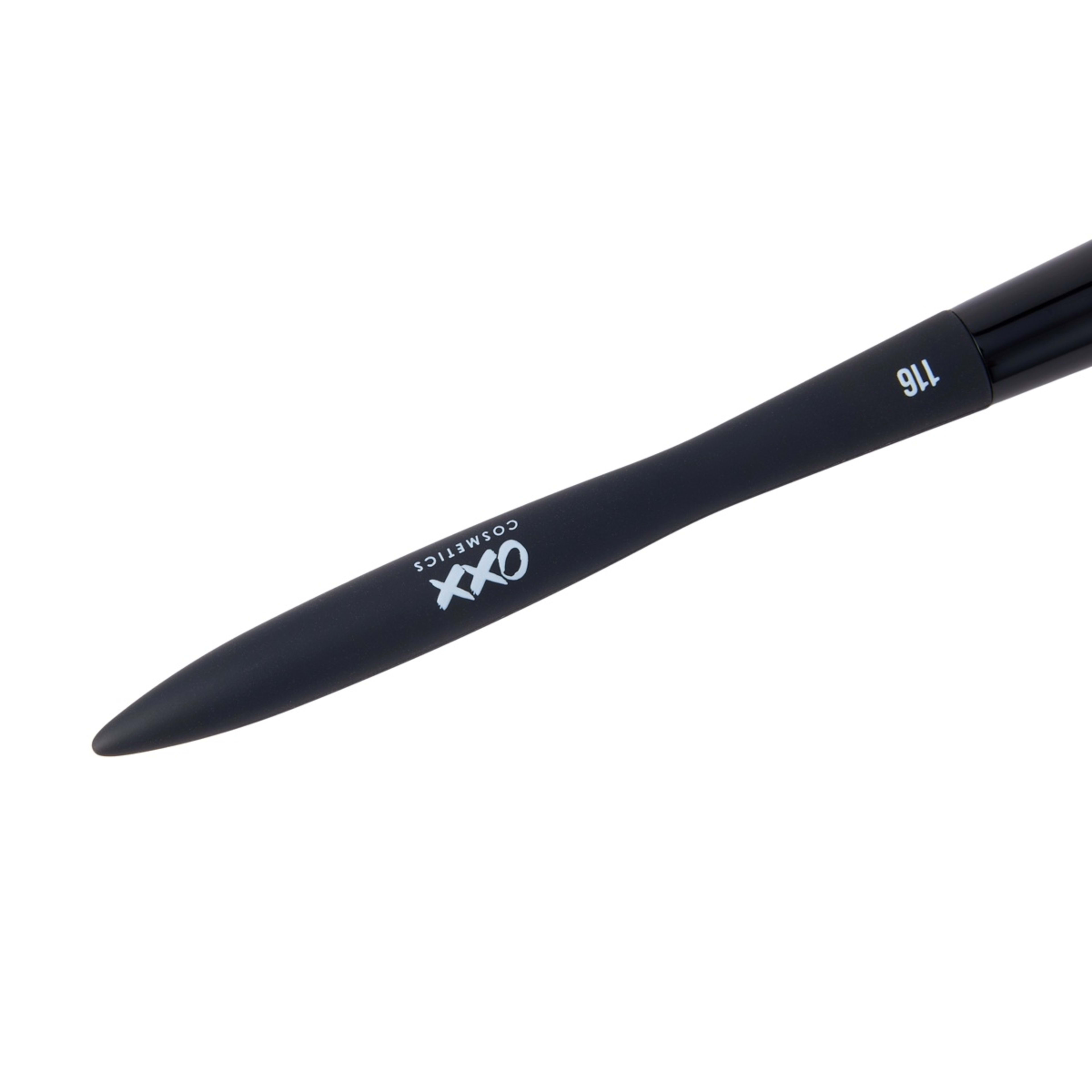 2 OXX Cosmetics 116 Precision Powder Brush - Black, 2 of 5