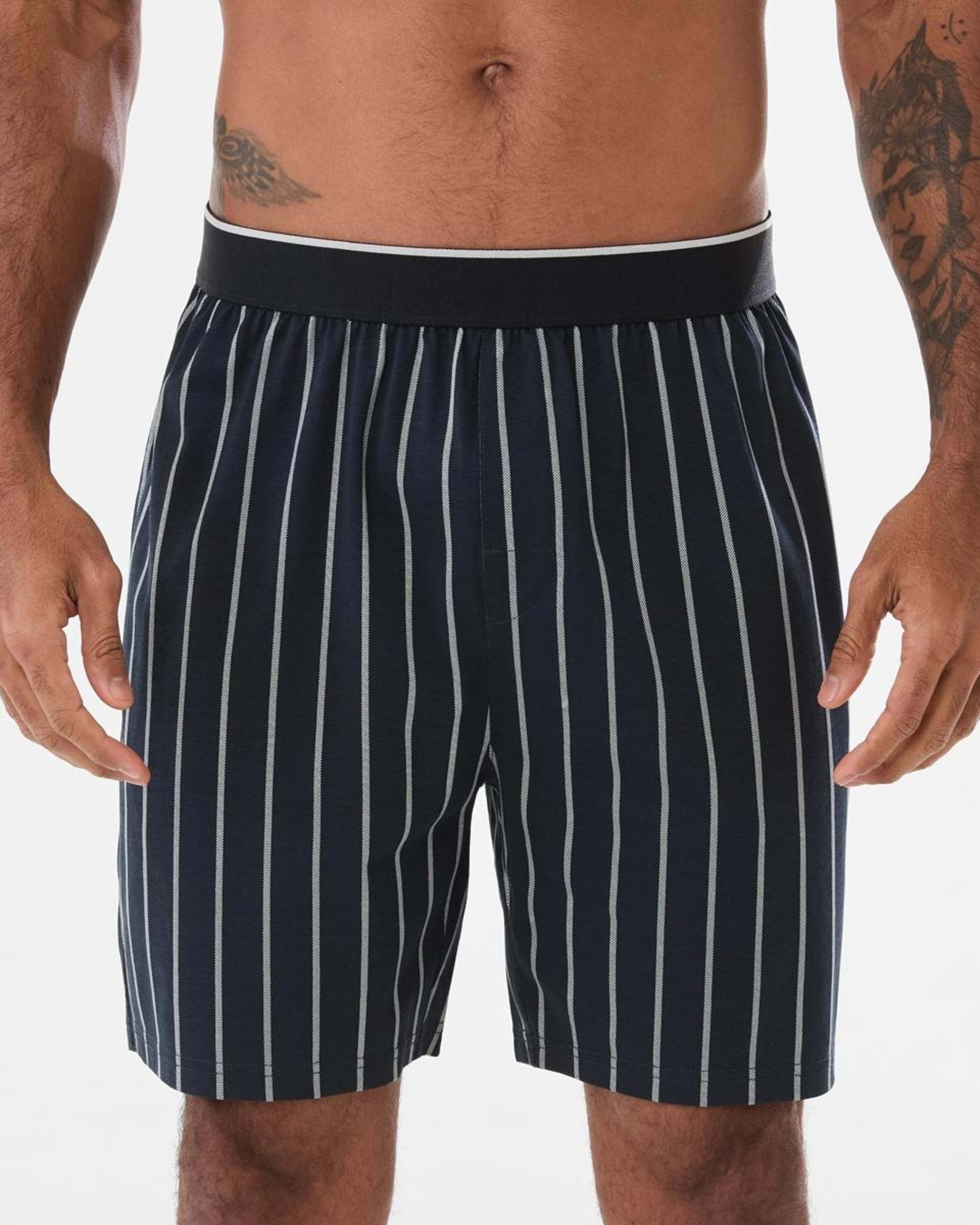 1 Jersey Shorts BAY STRIPE NAVY