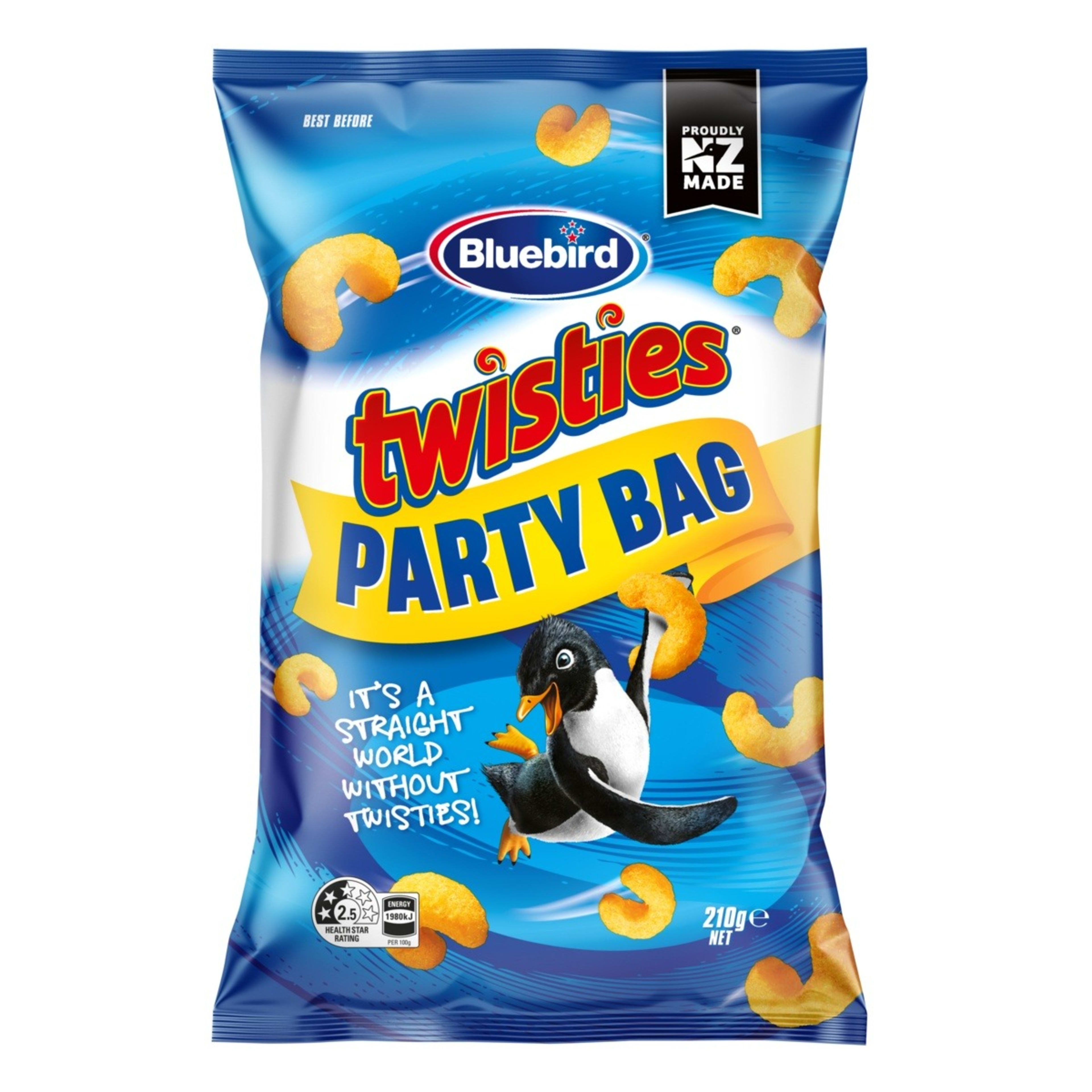 1 Bluebird Twisties Party Bag 210g
