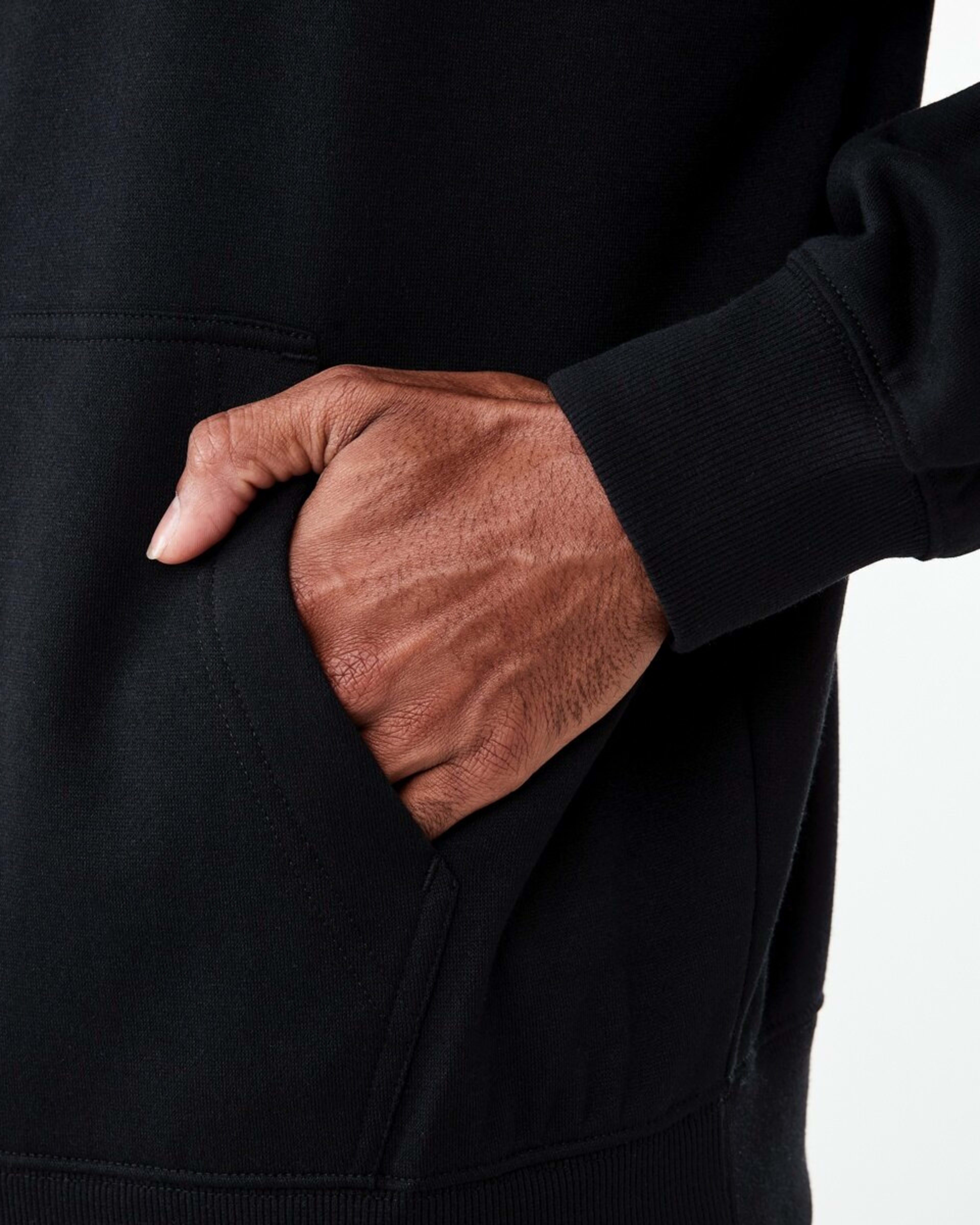 6 Everlast Mens Oversized Hoodie EVERLAST BLACK, 6 of 9
