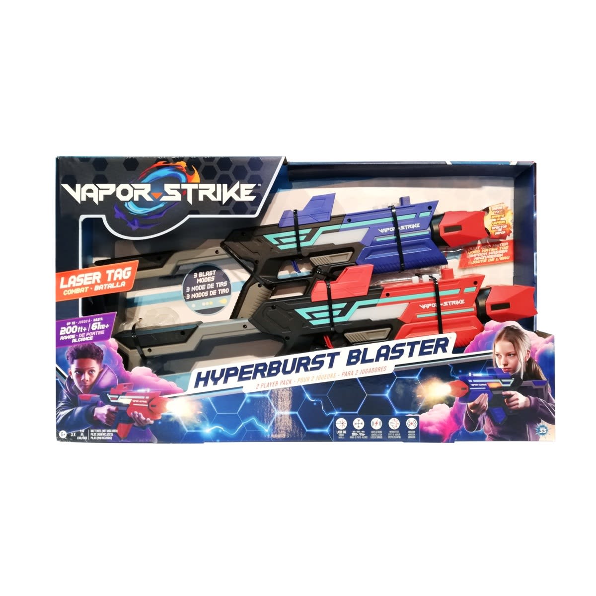 2 Pack Vapor Strike Hyperburst Blasters Kmart