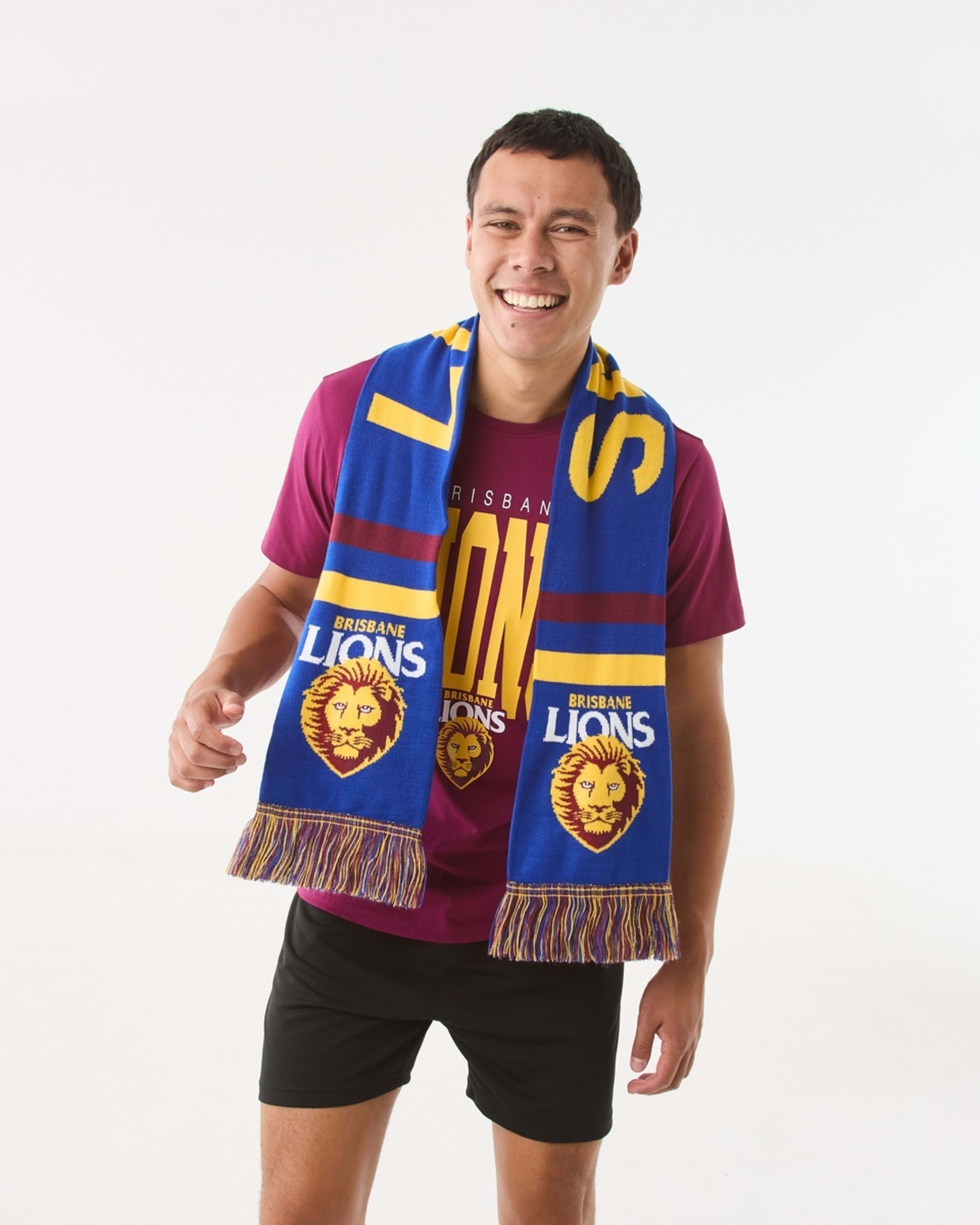 3 Official AFL Adult Scarf Brisbane, 3 of 4