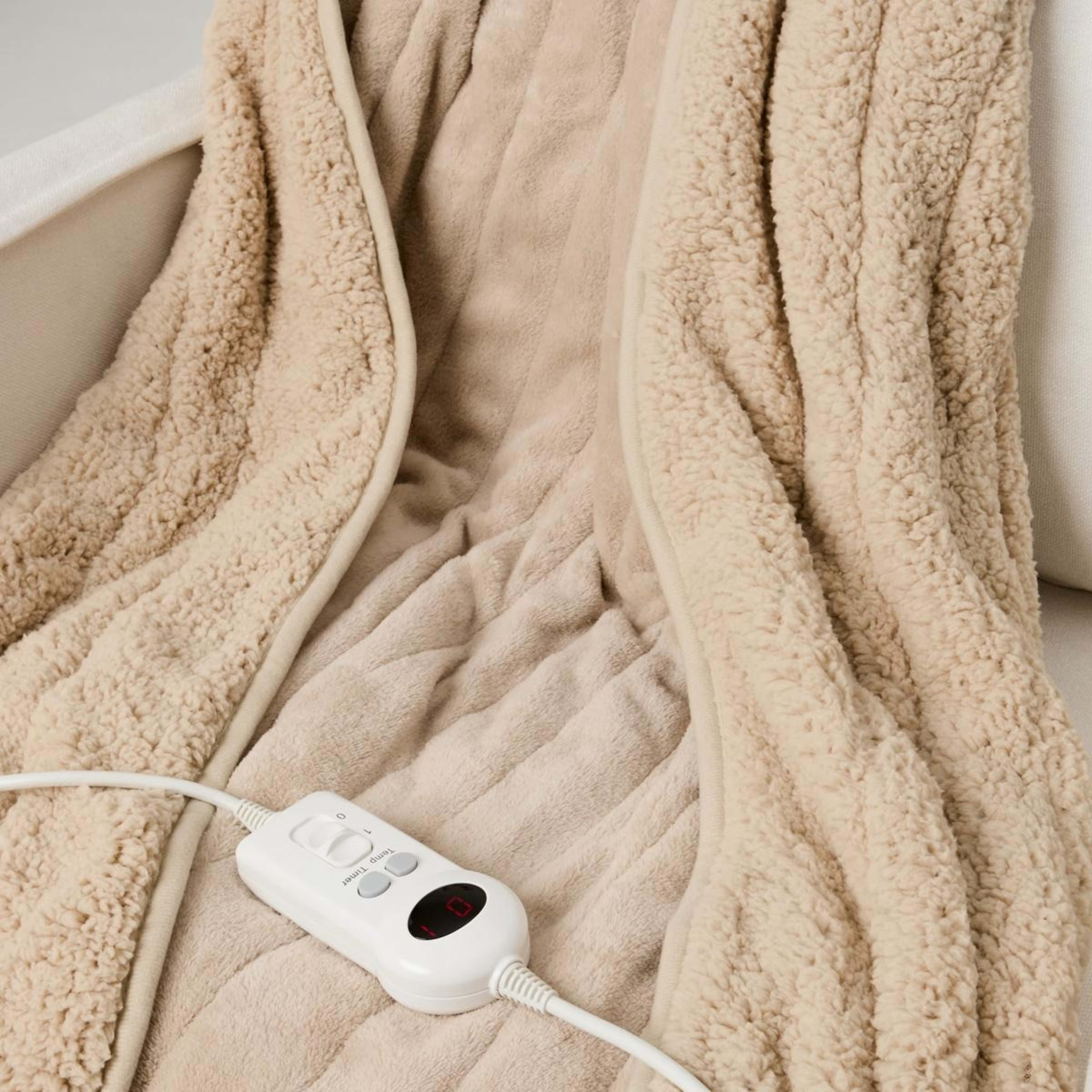 1 Heated Throw - Natural