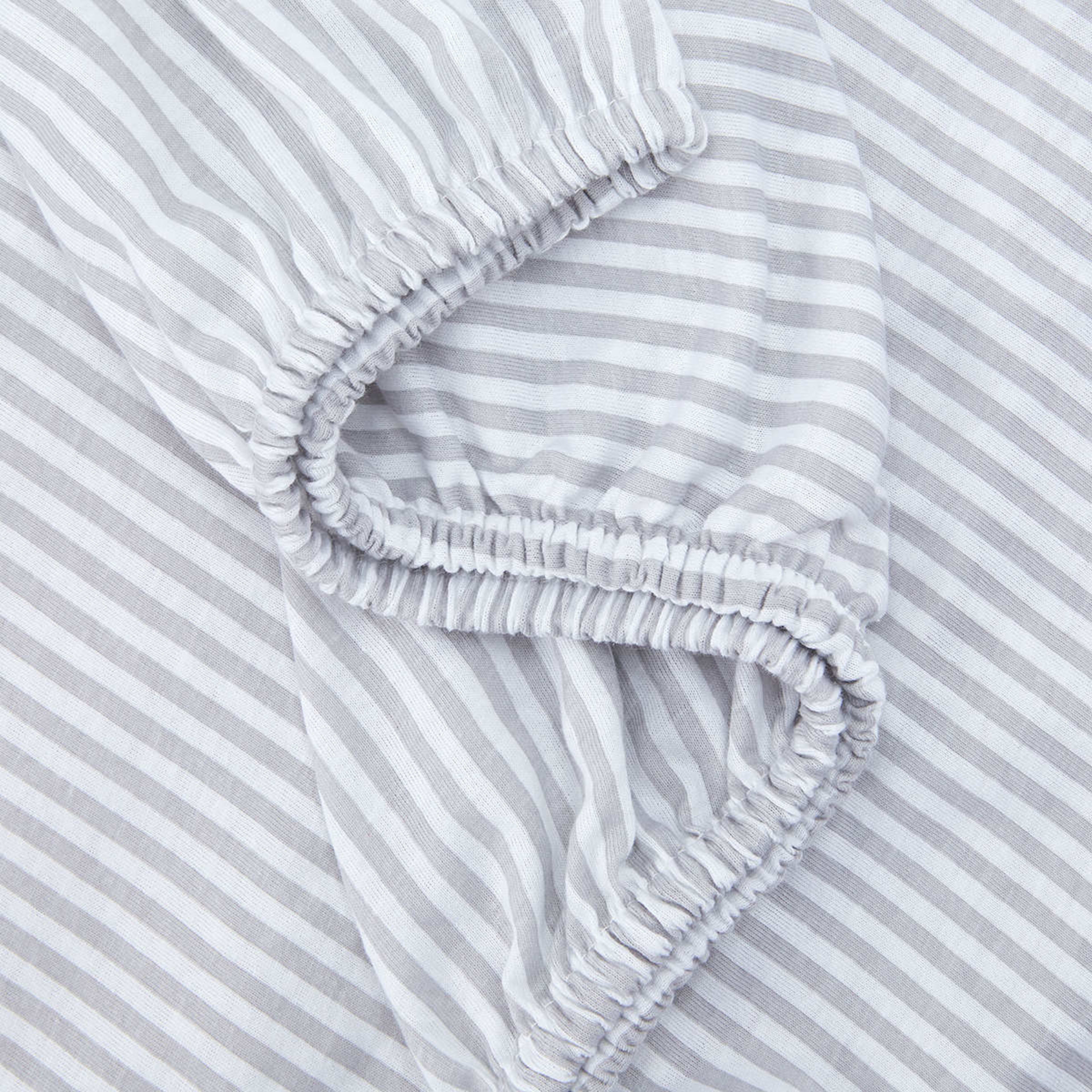 2 Pack Organic Cotton Jersey Fitted Cot Sheets Stars Kmart